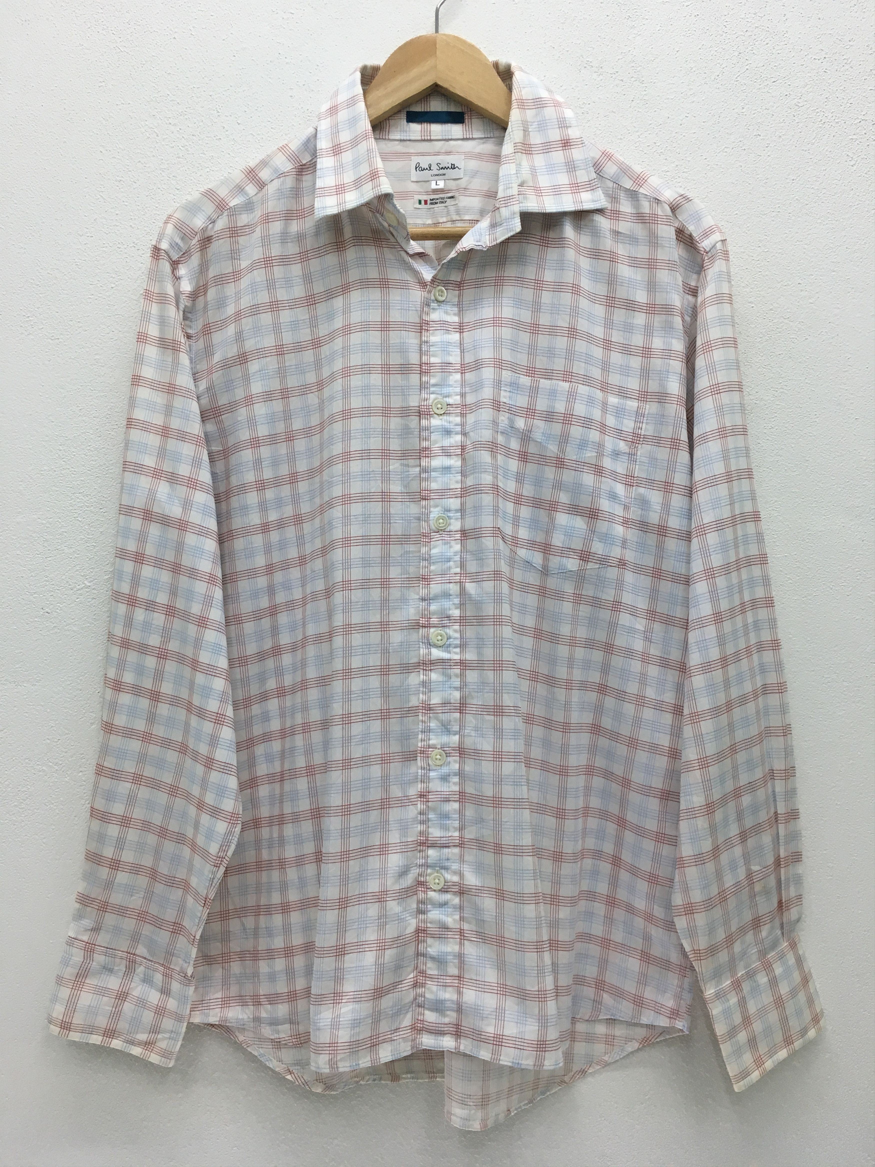 Paul Smith Vintage 90s Paul Smith Men Casual Shirt Stripes Long Sleeve Size US L / EU 52-54 / 3 - 1 Thumbnail