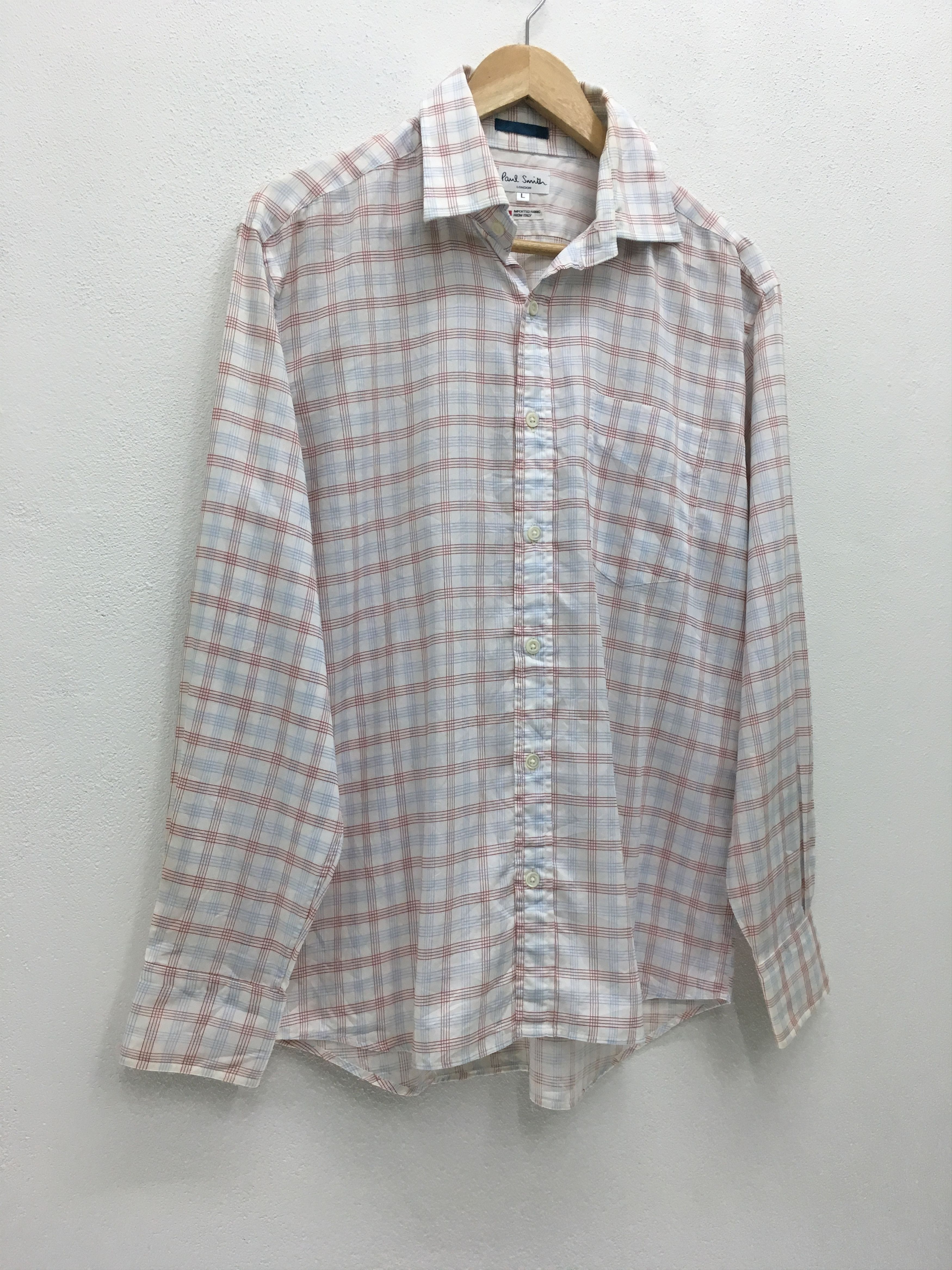 Paul Smith Vintage 90s Paul Smith Men Casual Shirt Stripes Long Sleeve Size US L / EU 52-54 / 3 - 3 Thumbnail