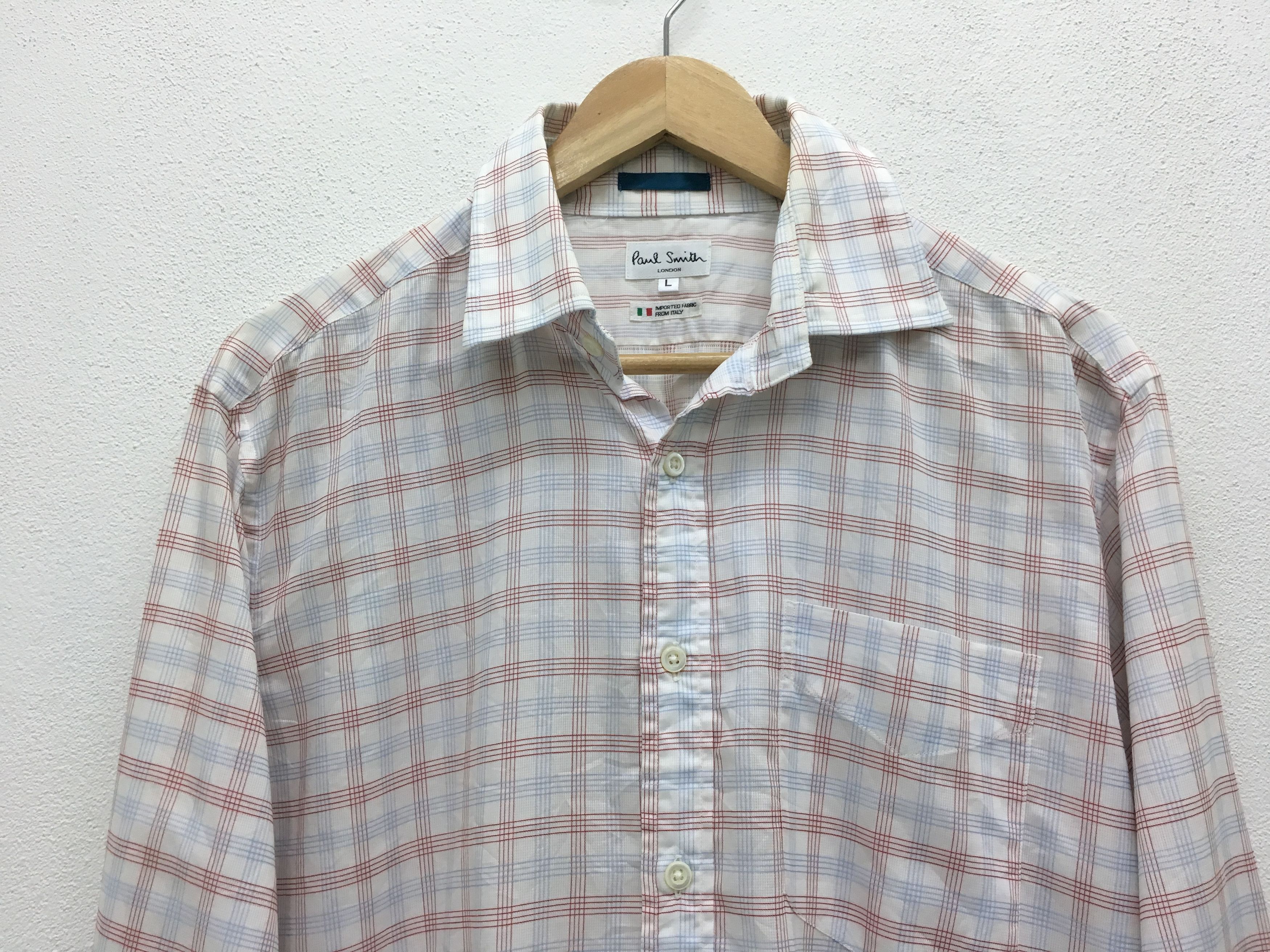 Paul Smith Vintage 90s Paul Smith Men Casual Shirt Stripes Long Sleeve Size US L / EU 52-54 / 3 - 4 Thumbnail