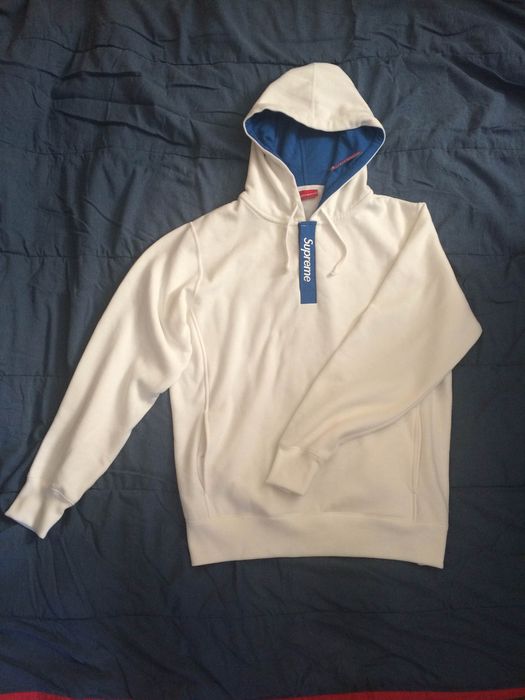 Supreme Contrast Placket Hooded Sweatshirt | Grailed