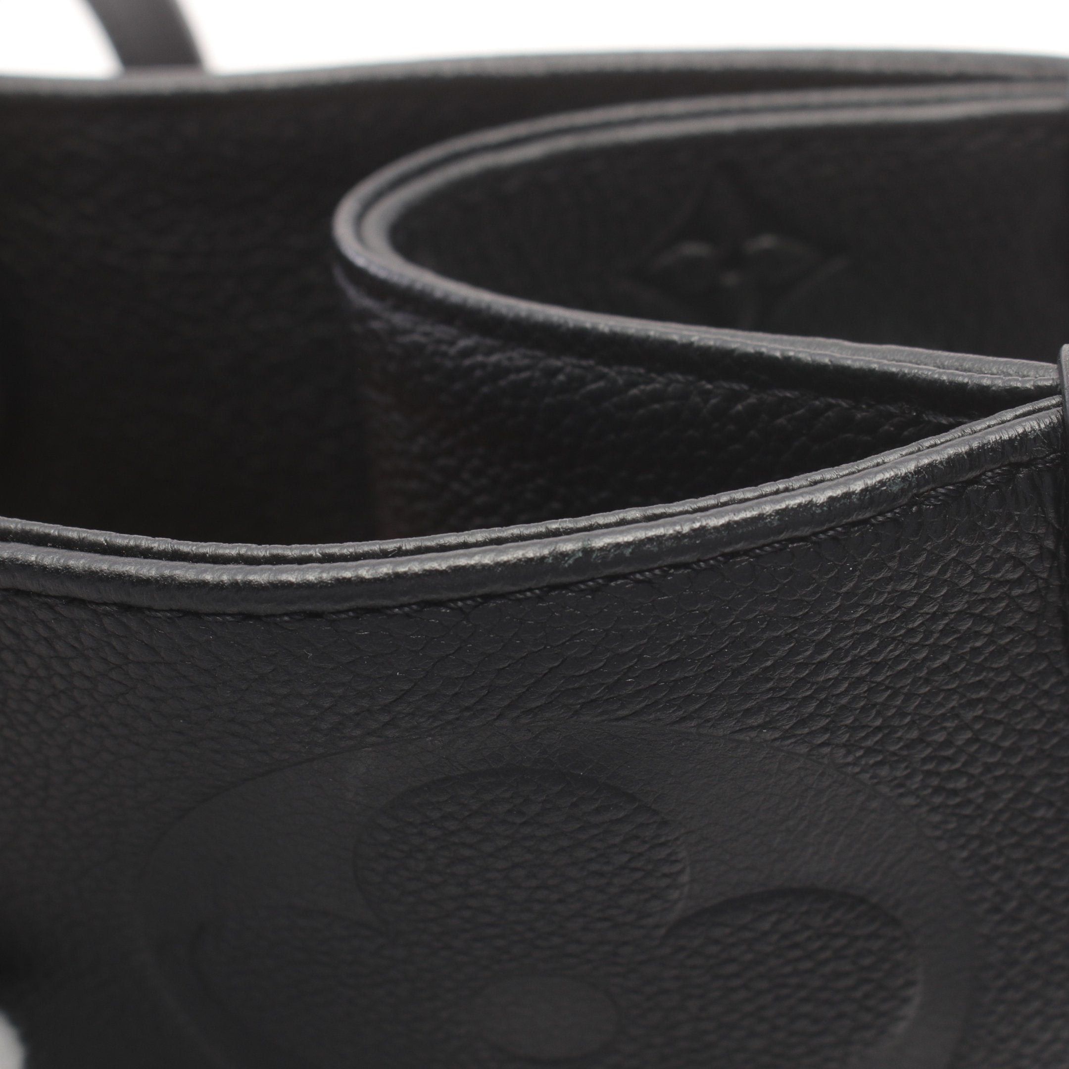 Louis Vuitton Louis Vuitton On-The-Go Gm Monogram Empreinte Noir Shoulder Bag Tote Leather Black Size ONE SIZE - 7 Thumbnail