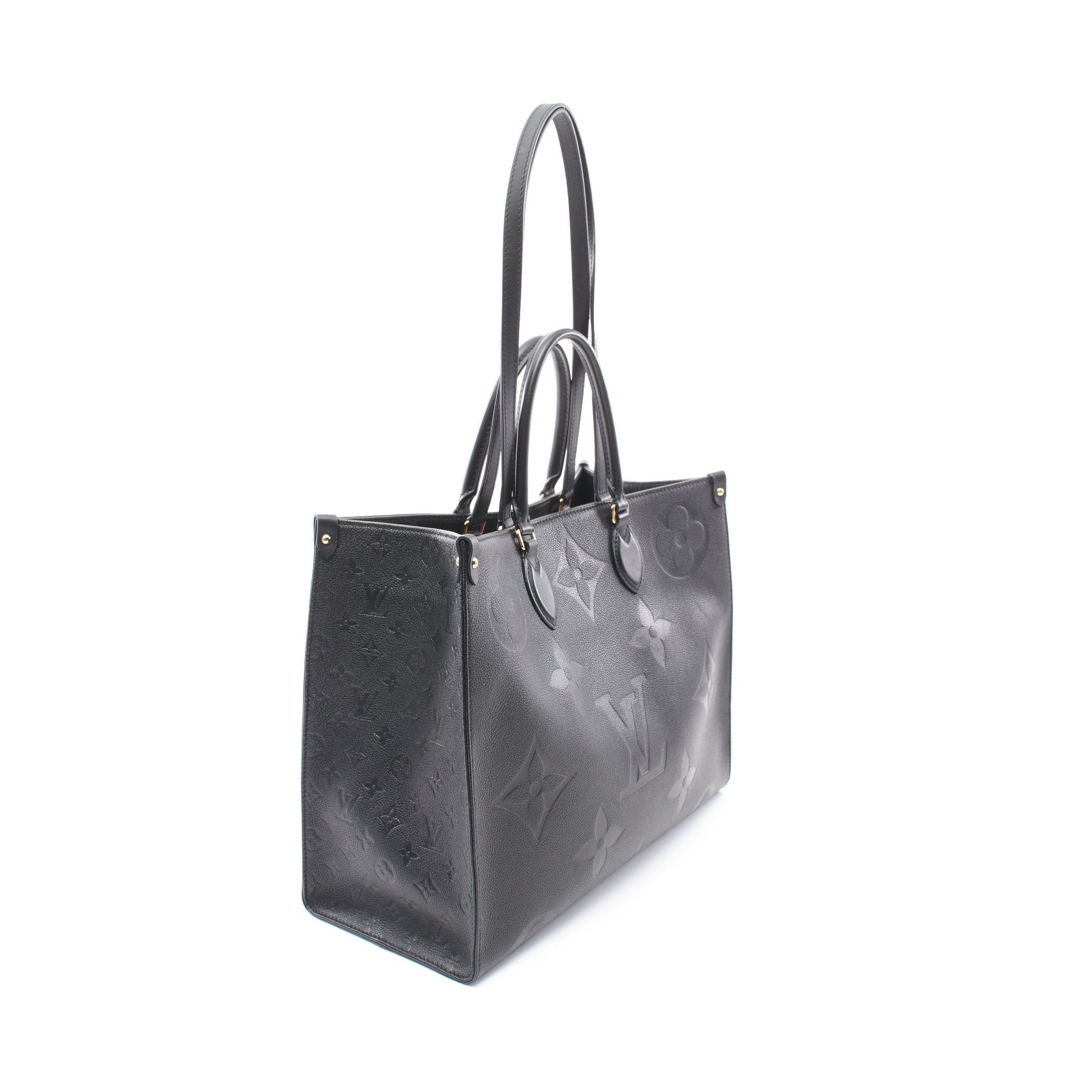 Louis Vuitton Louis Vuitton On-The-Go Gm Monogram Empreinte Noir Shoulder Bag Tote Leather Black Size ONE SIZE - 2 Thumbnail