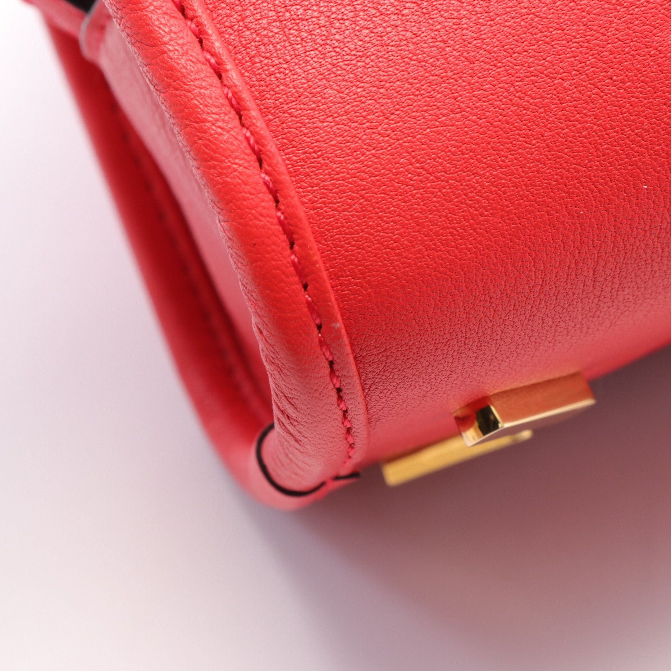 Loewe Loewe Amazona23 Handbag Leather Red Size ONE SIZE - 6 Thumbnail