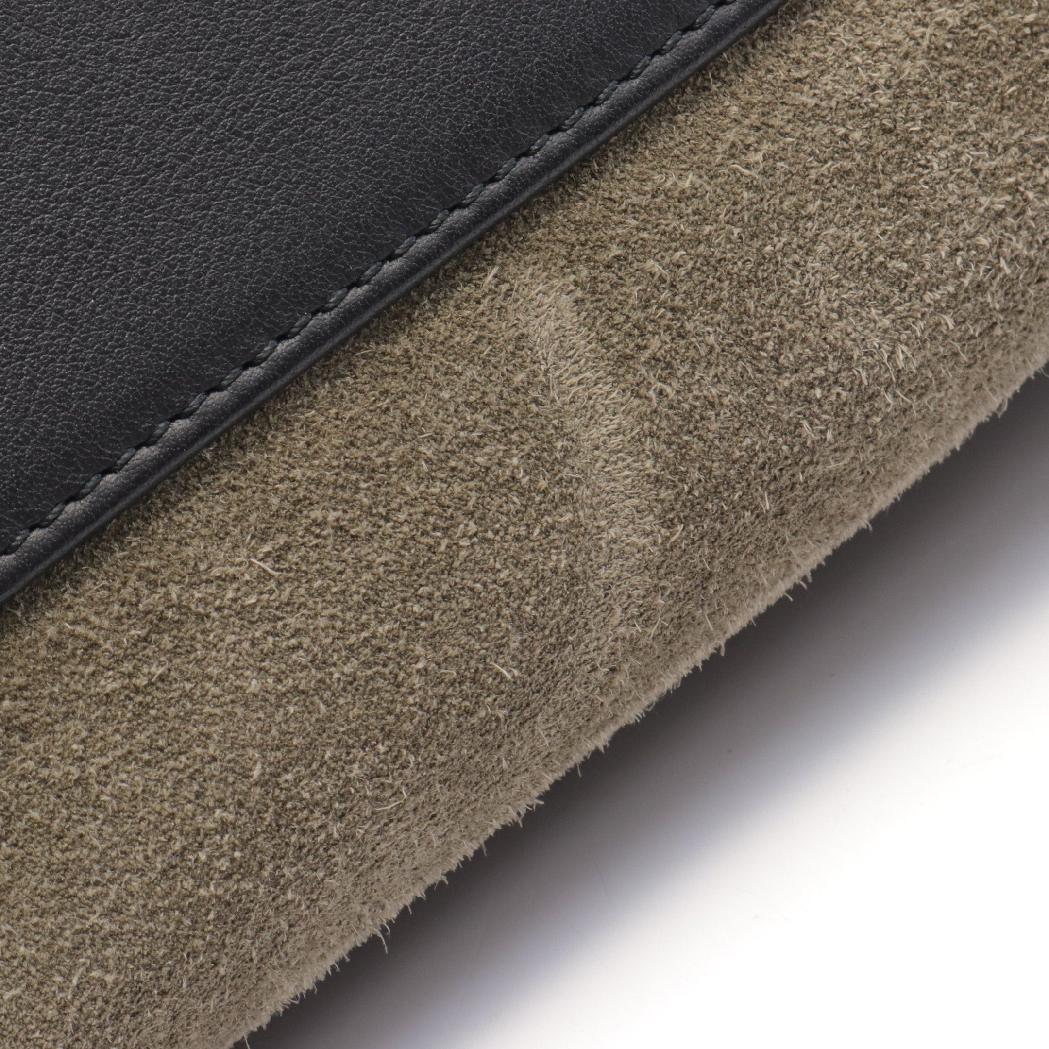 Loewe Loewe Amazona32 Handbag Suede Leather Gray Green Black Size ONE SIZE - 6 Thumbnail