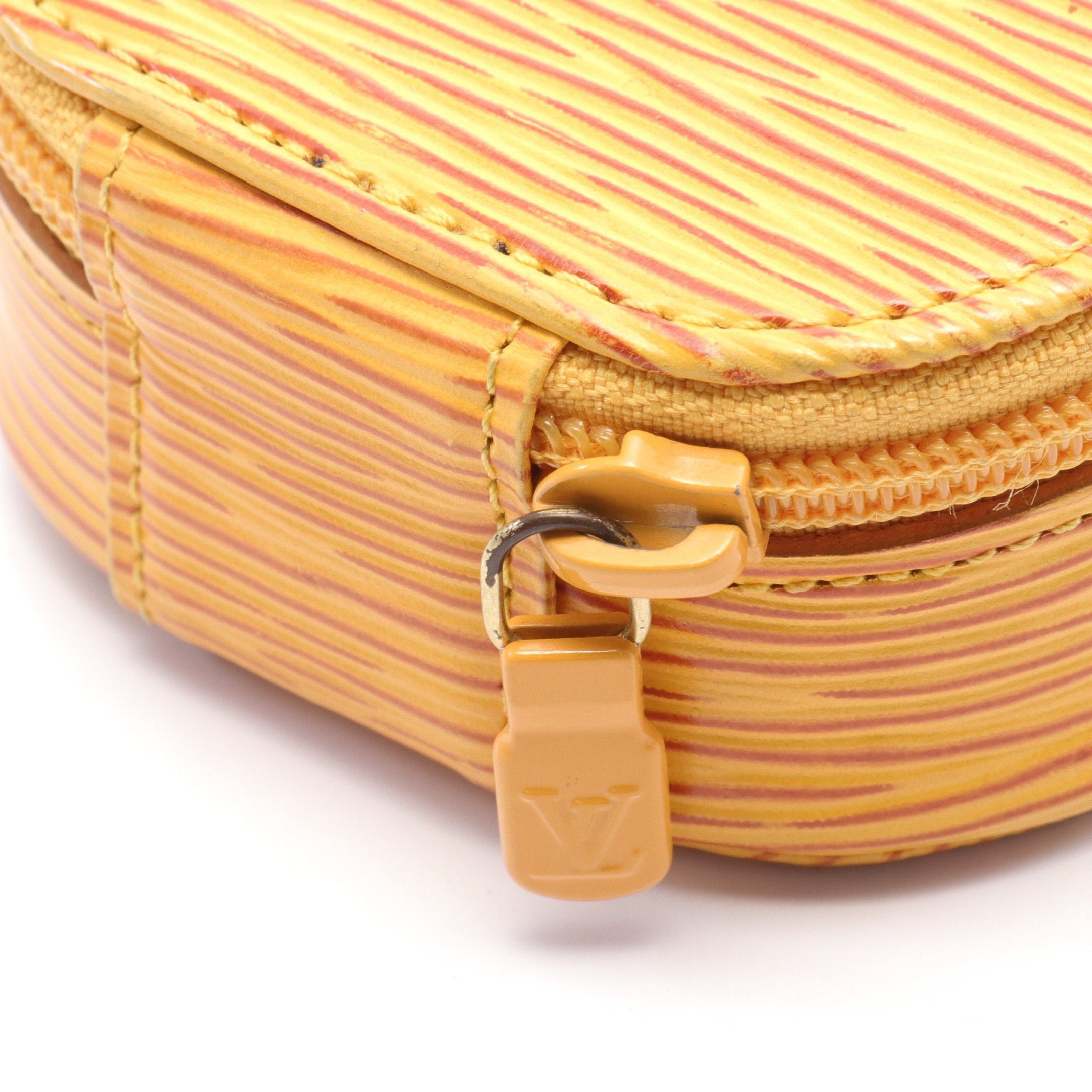 Louis Vuitton Louis Vuitton Ecran Bijou 8 Epi Tassi Yellow Accessory Case Leather Size ONE SIZE - 5 Thumbnail