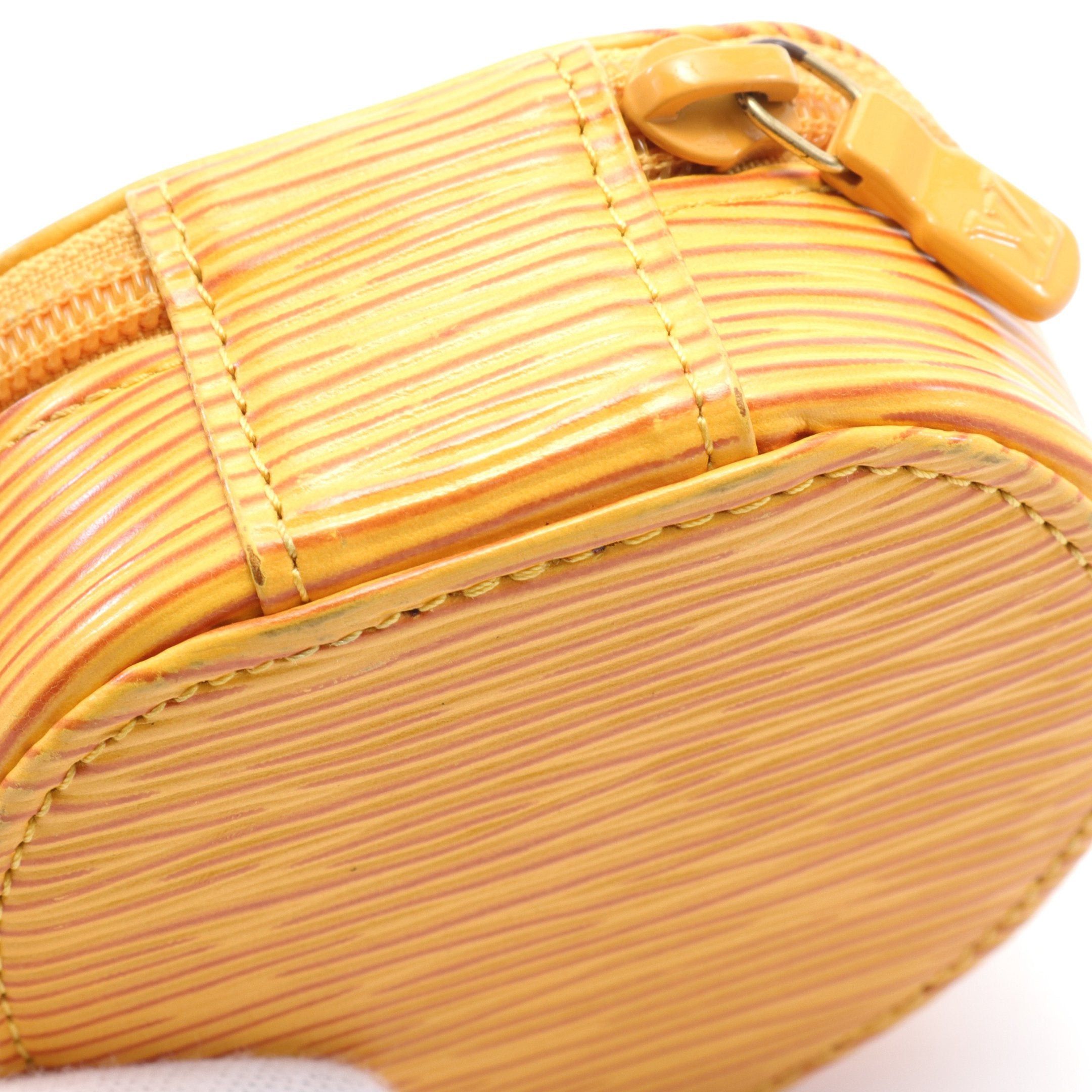 Louis Vuitton Louis Vuitton Ecran Bijou 8 Epi Tassi Yellow Accessory Case Leather Size ONE SIZE - 7 Thumbnail