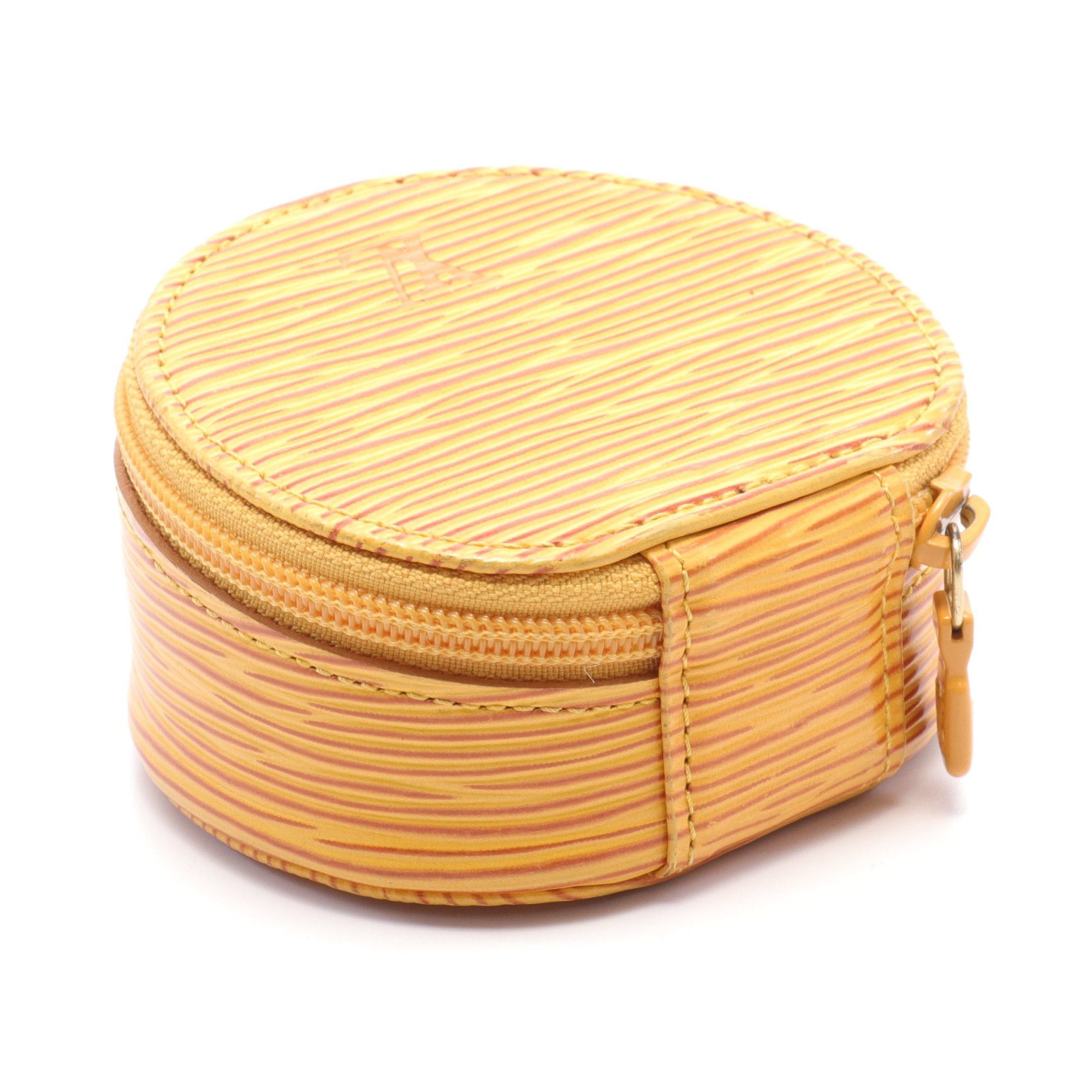 Louis Vuitton Louis Vuitton Ecran Bijou 8 Epi Tassi Yellow Accessory Case Leather Size ONE SIZE - 2 Thumbnail