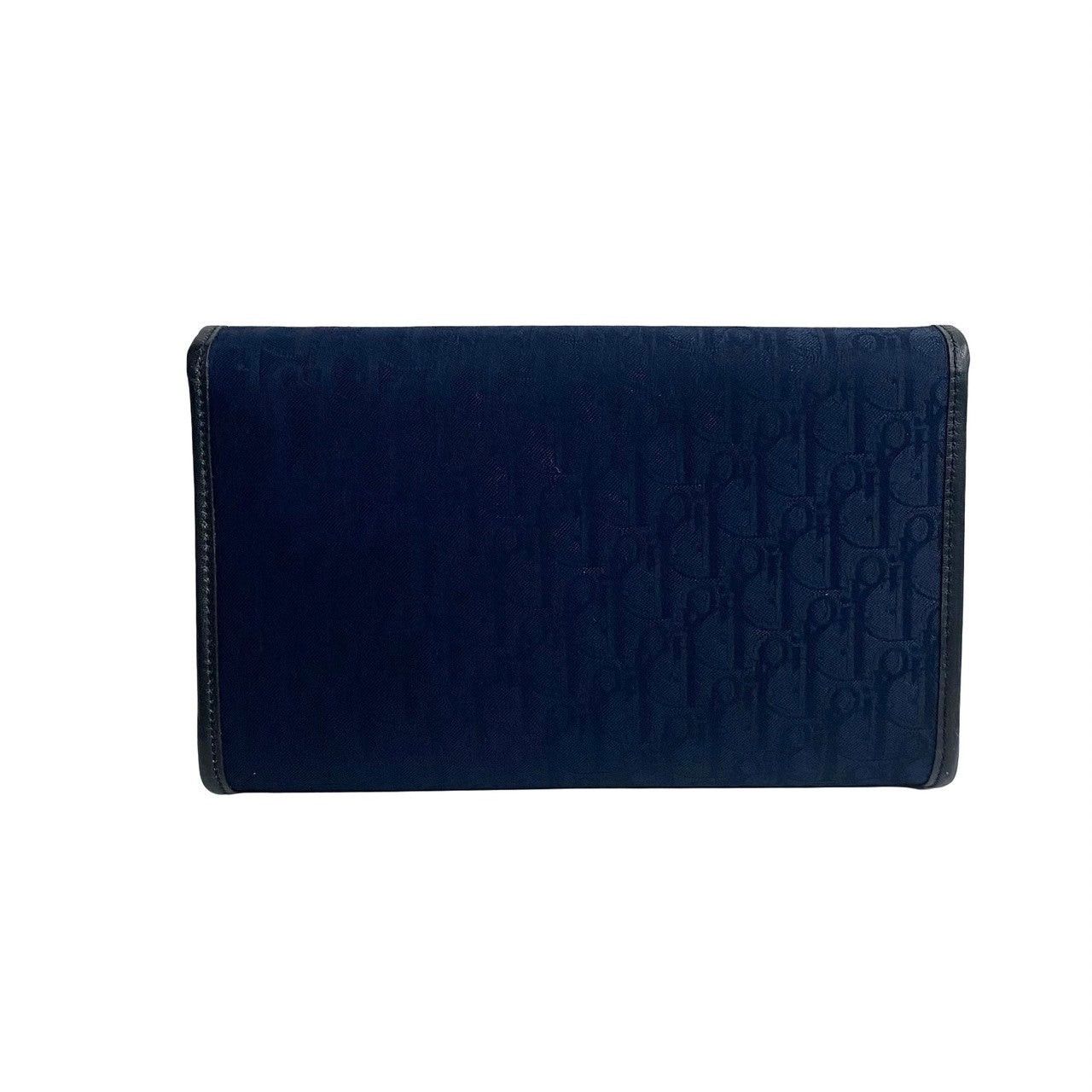 Dior Dior Shoulder Bag Navy Leather Size ONE SIZE - 4 Thumbnail