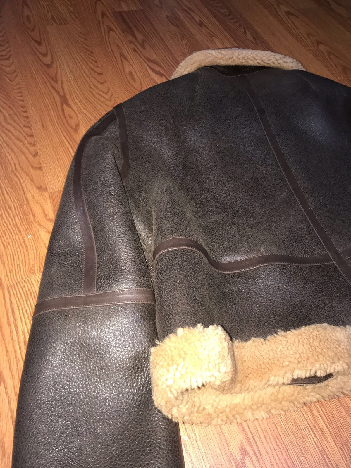 Vetements Ete 2017 Brown Shearling Pilot Jacket Size US L / EU 52-54 / 3 - 7 Thumbnail