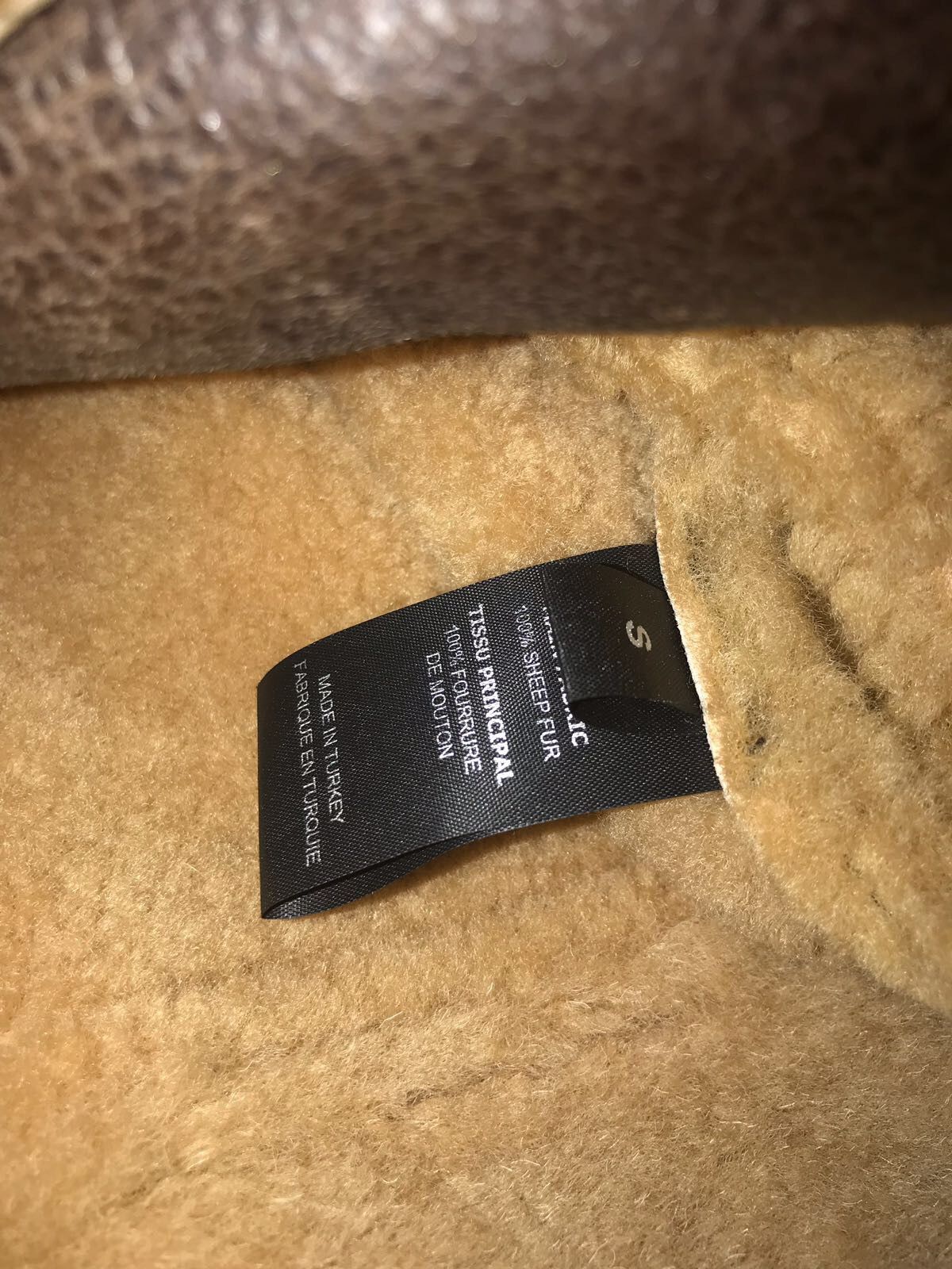 Vetements Ete 2017 Brown Shearling Pilot Jacket Size US L / EU 52-54 / 3 - 6 Thumbnail