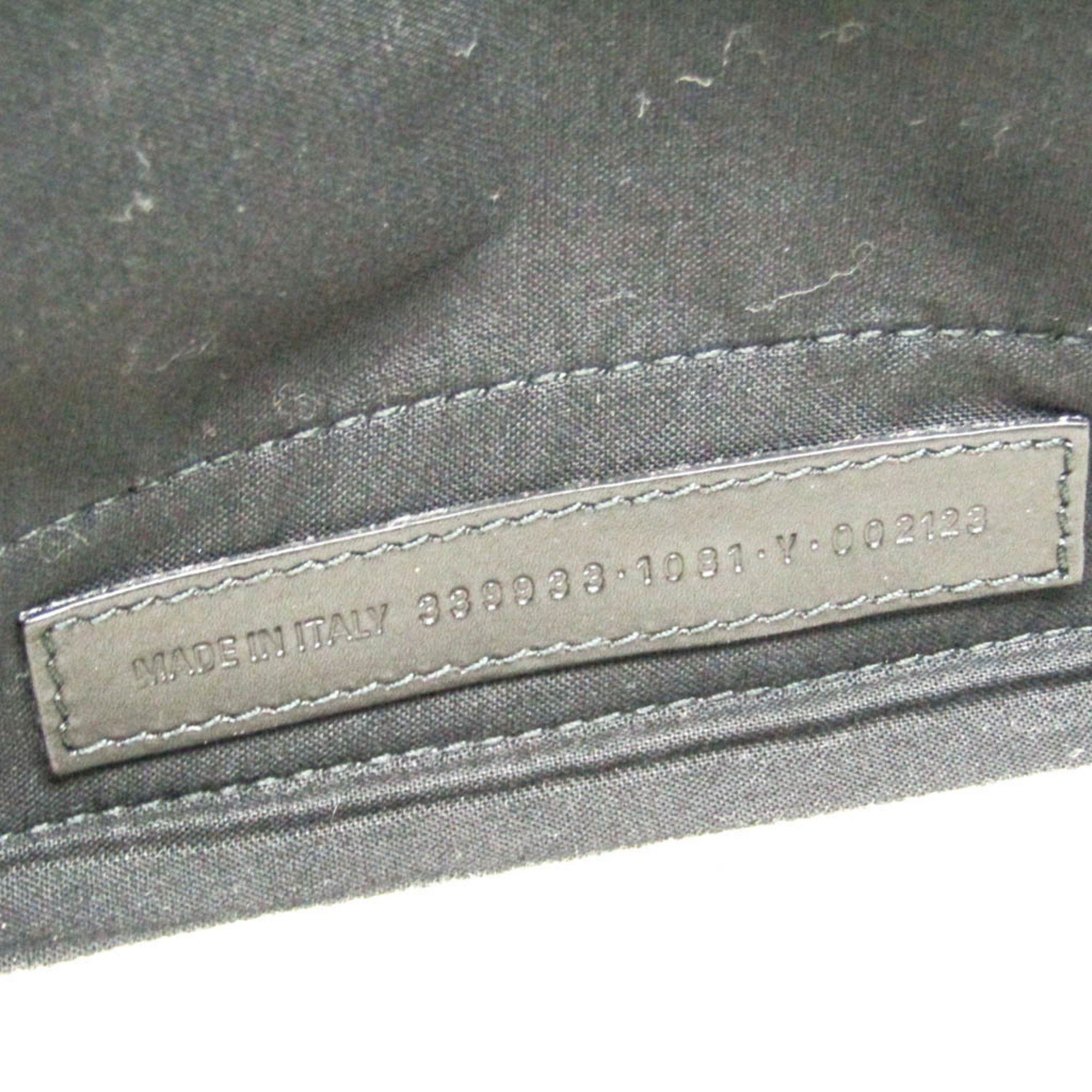 Balenciaga Navy Cabas White Canvas Handbag (Pre-Owned) Size ONE SIZE - 7 Thumbnail