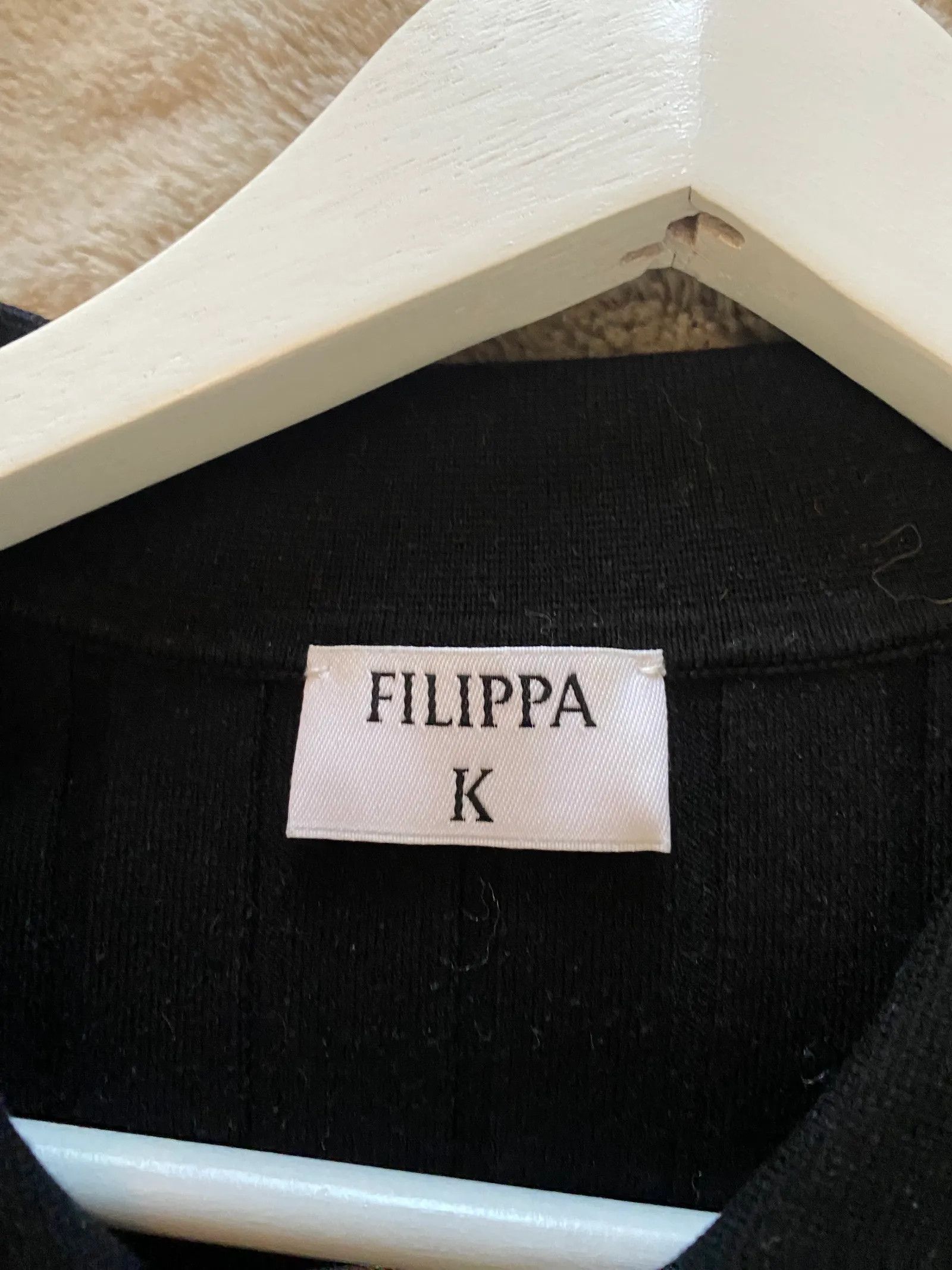 Filippa K Filippa K Kofta Black Cardigan Size M / US 6-8 / IT 42-44 - 3 Thumbnail