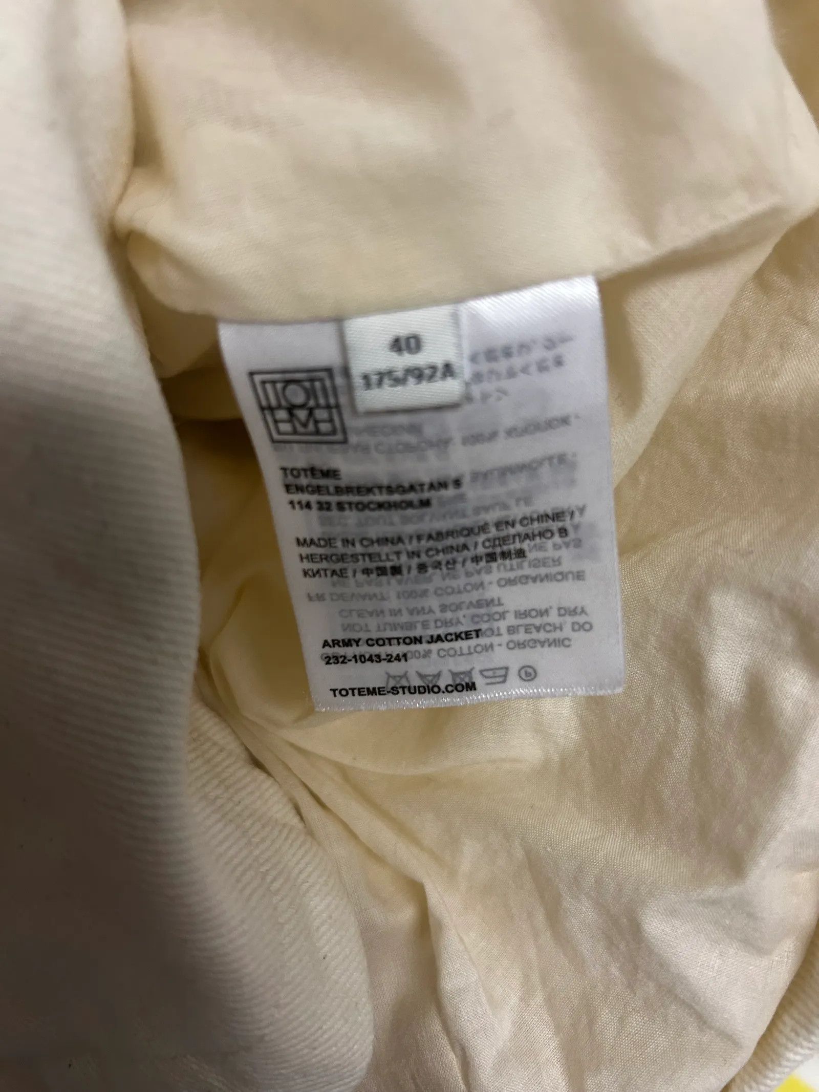 Toteme Toteme Jacket Size M / US 6-8 / IT 42-44 - 3 Thumbnail