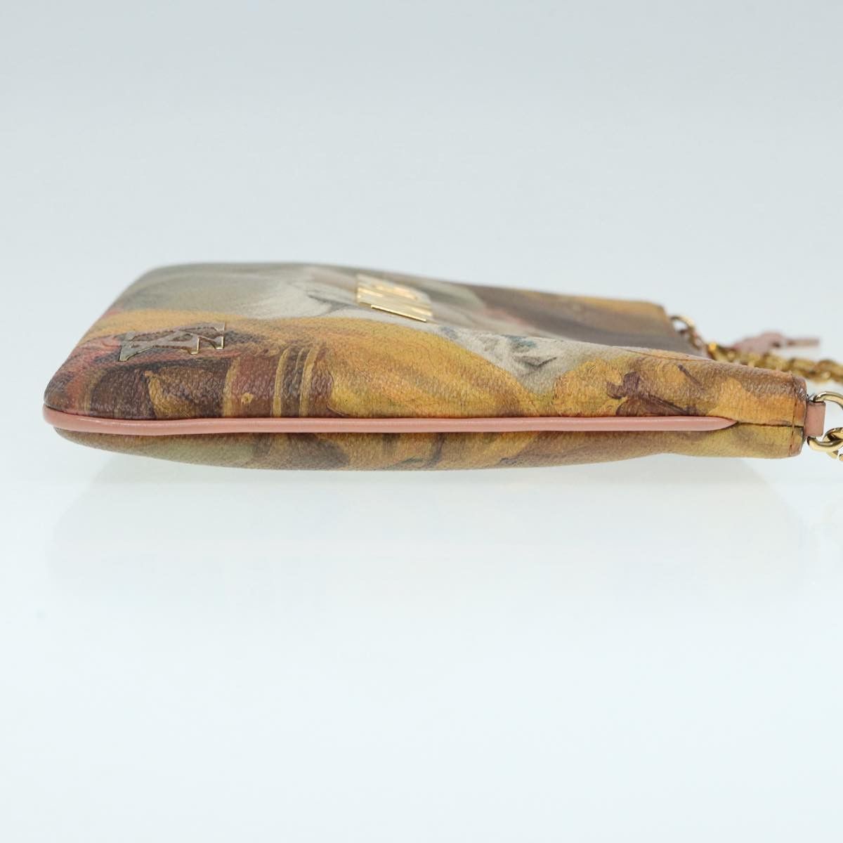 Louis Vuitton Pochette Plat Beige Leather Shoulder Bag (Pre-Owned) Size ONE SIZE - 3 Thumbnail