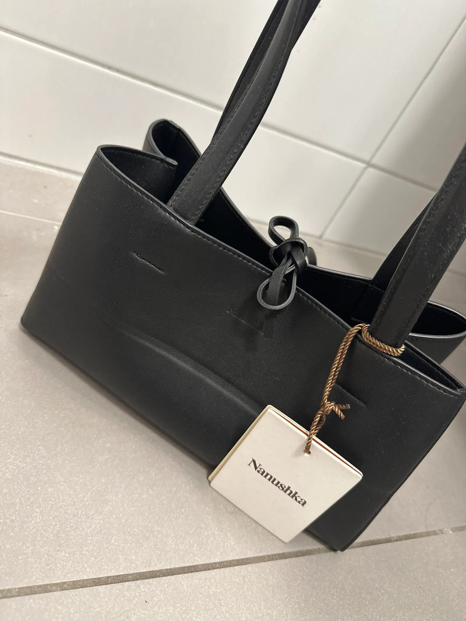 Nanushka Nanushka The Origami Bag Bucket Bag Size ONE SIZE - 5 Thumbnail