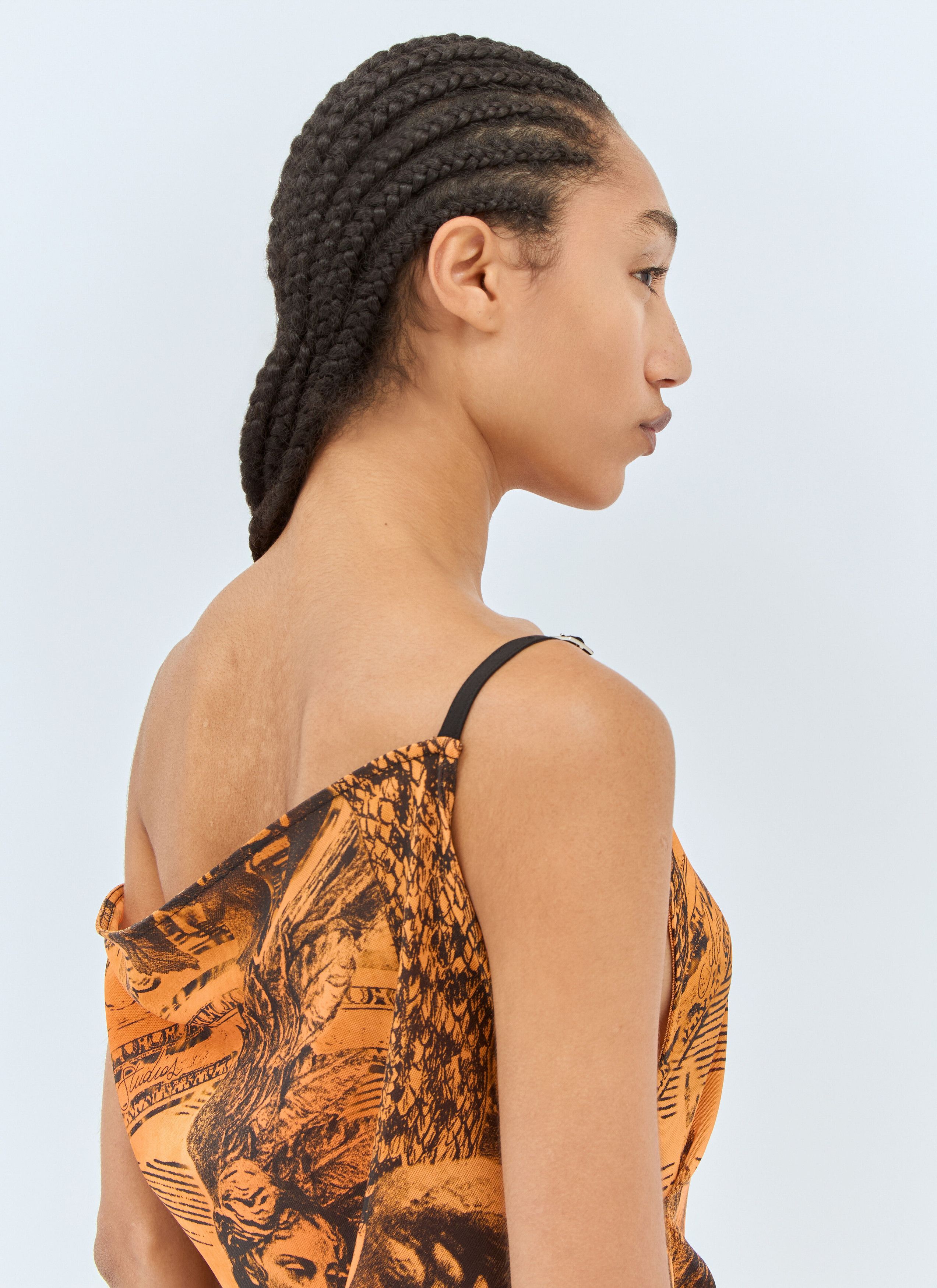 Acne Studios Printed Mini Dress Size XS / US 0-2 / IT 36-38 - 6 Thumbnail