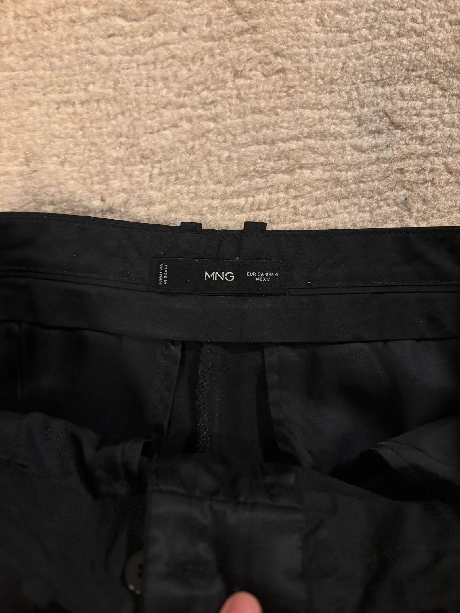 Mango MNG Pants Size 26" / US 2 / IT 38 - 2 Thumbnail