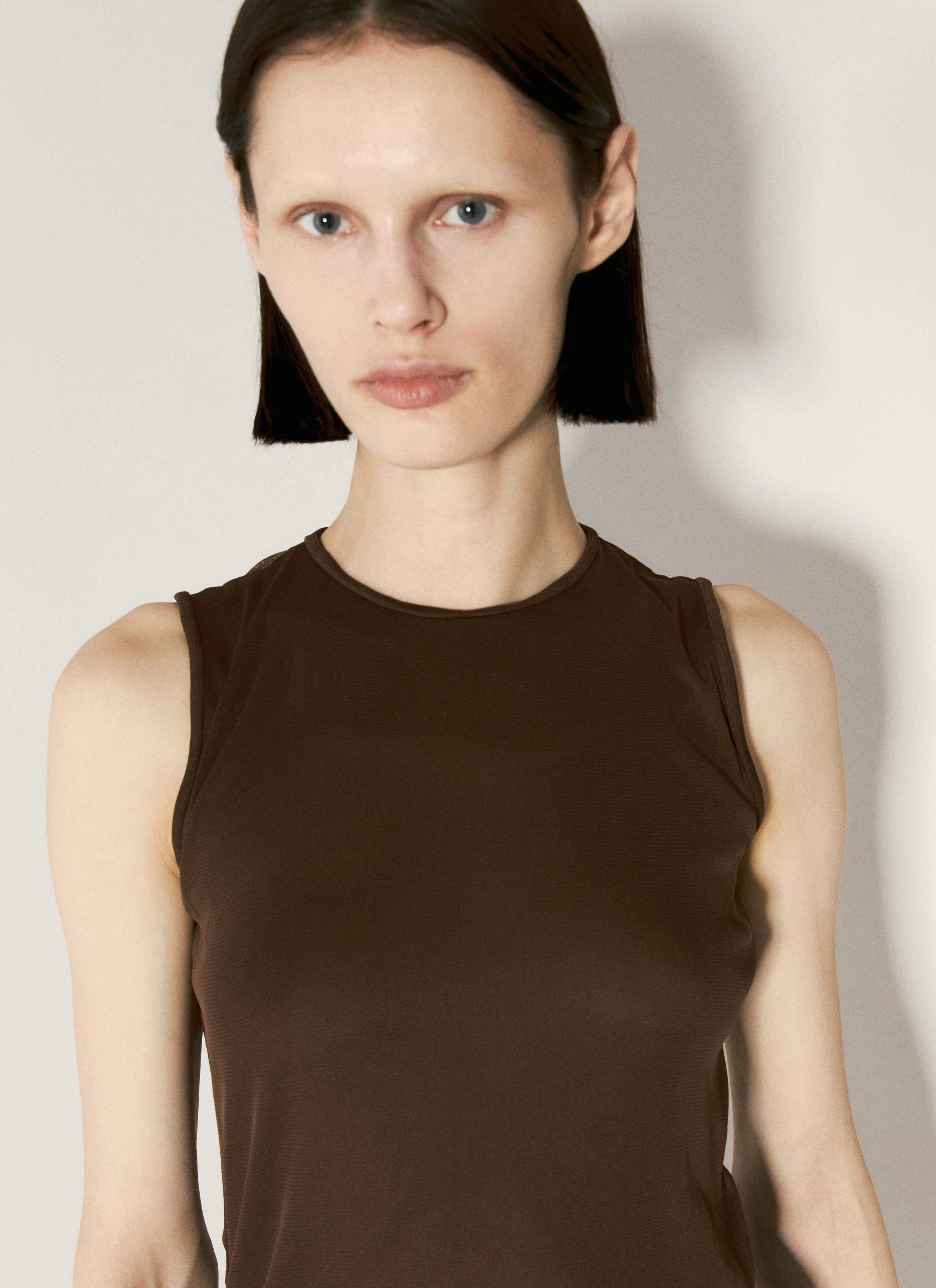 Saint Laurent Paris Tulle Tank Mini Dress Size XS / US 0-2 / IT 36-38 - 3 Thumbnail