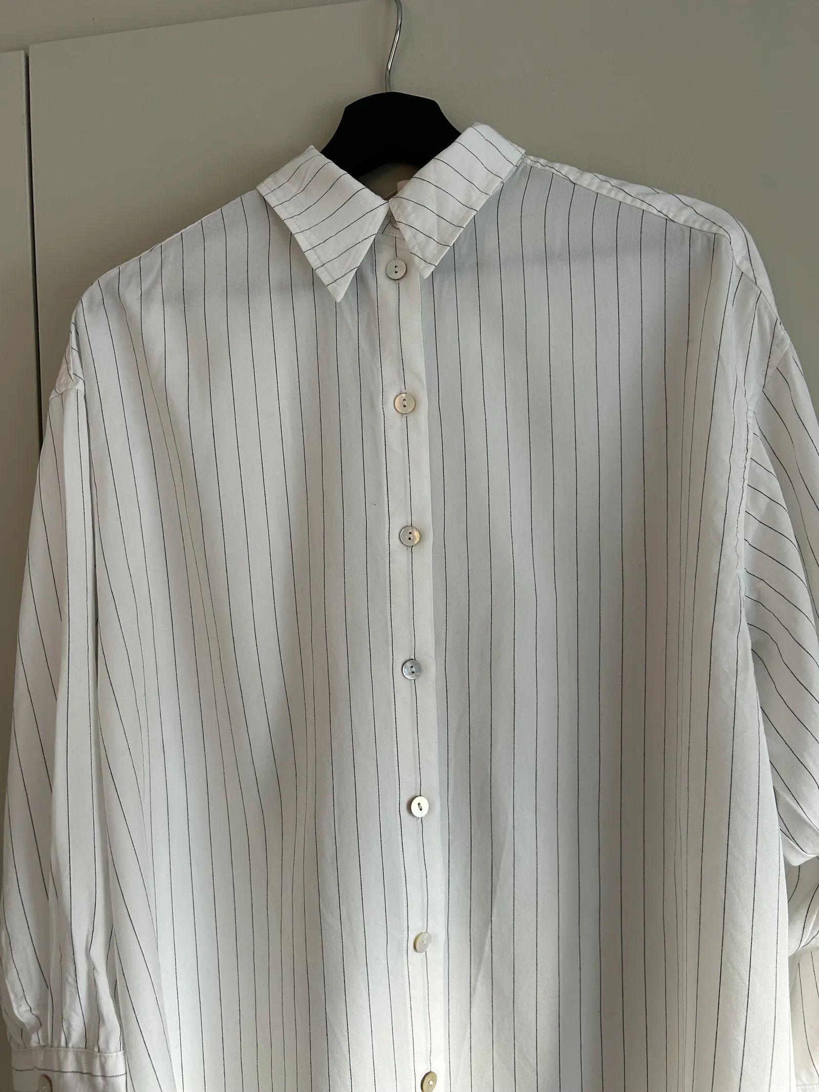 H&M H&M Oversized skjorta Shirt Size S / US 4 / IT 40 - 4 Thumbnail