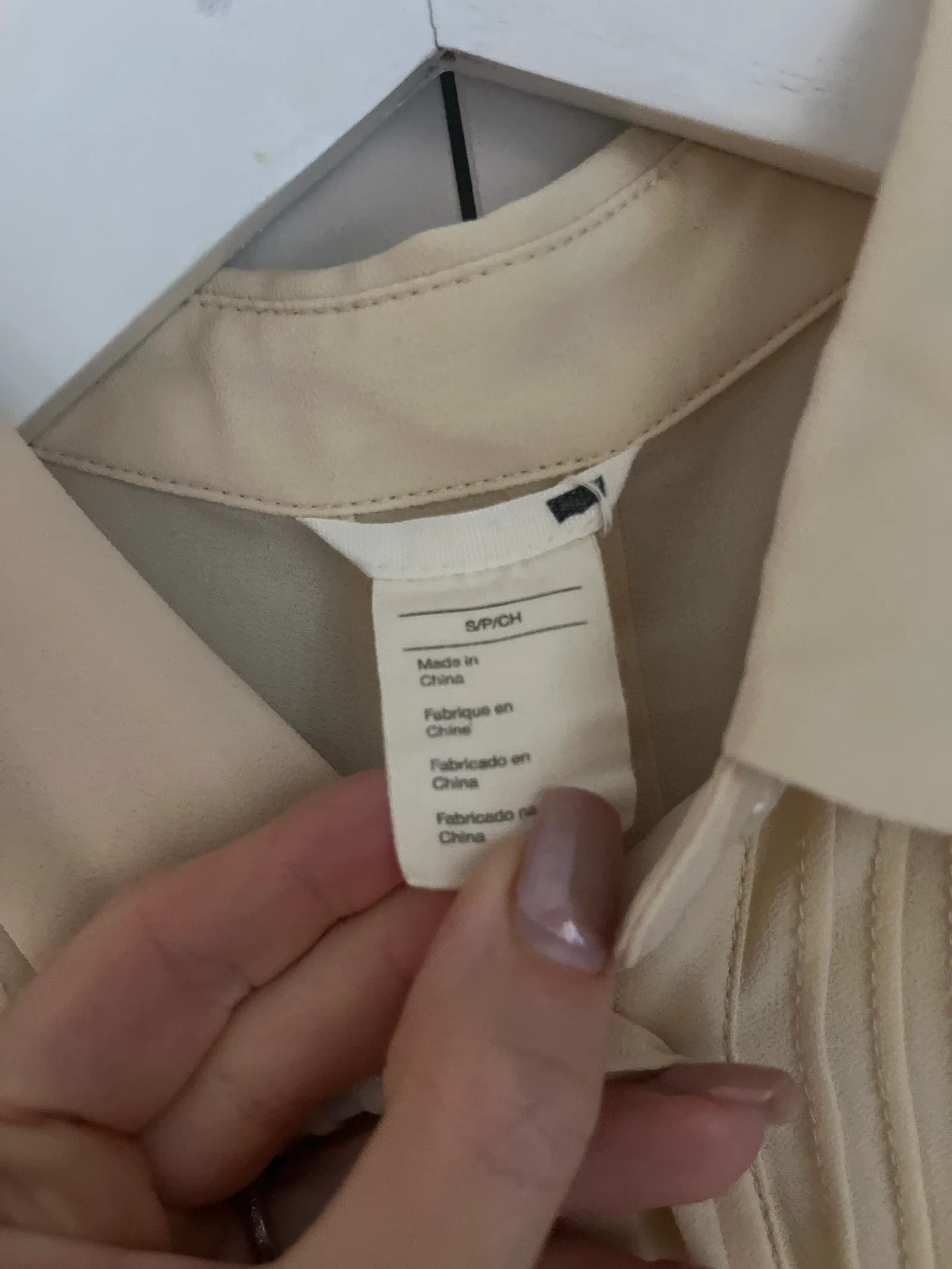 Levi's Levi's Blus med dolda knappar Blouse Size S / US 4 / IT 40 - 2 Thumbnail