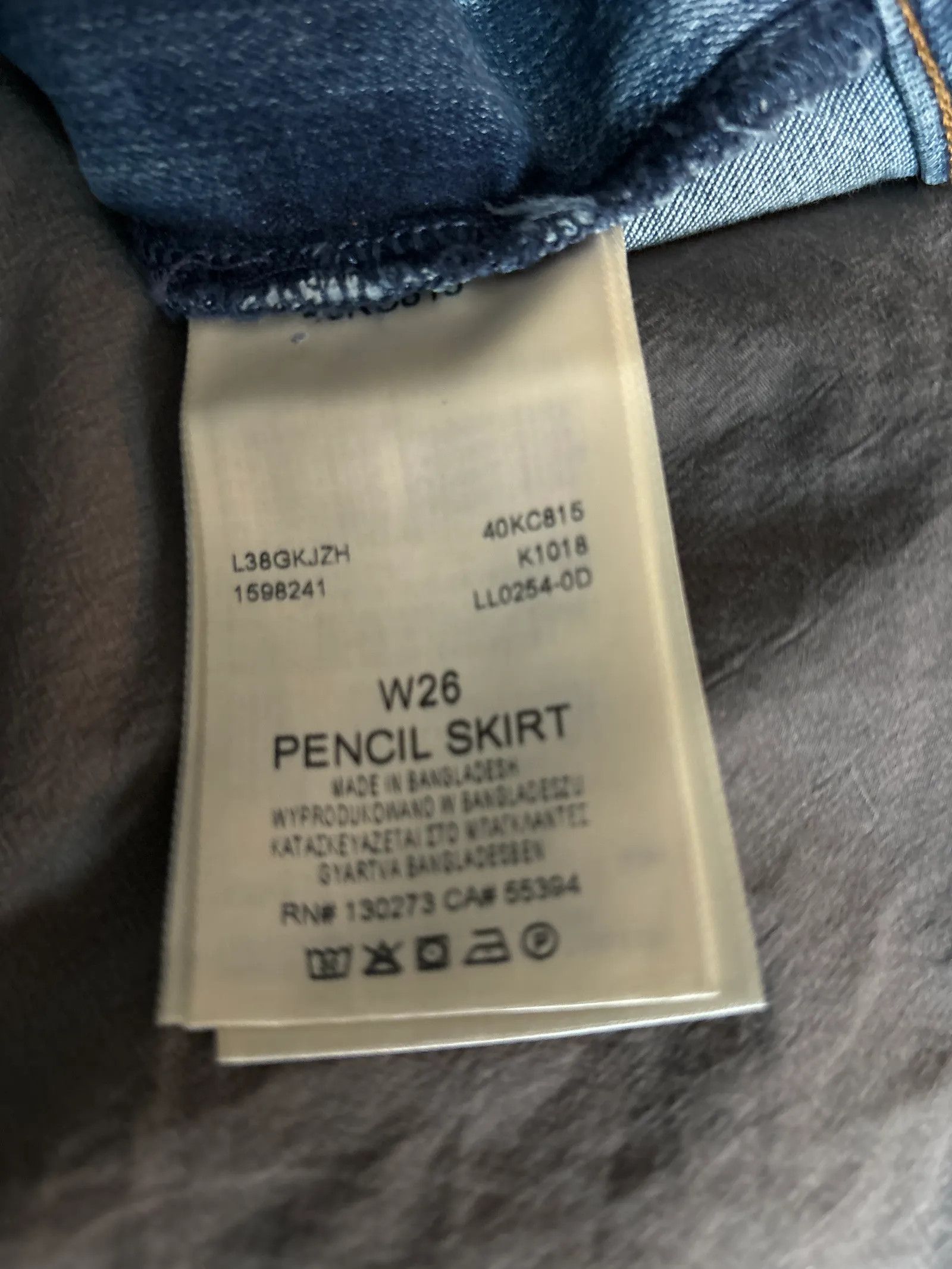 Lee Lee Penicil skirt Skirt Size 26" / US 2 / IT 38 - 3 Thumbnail
