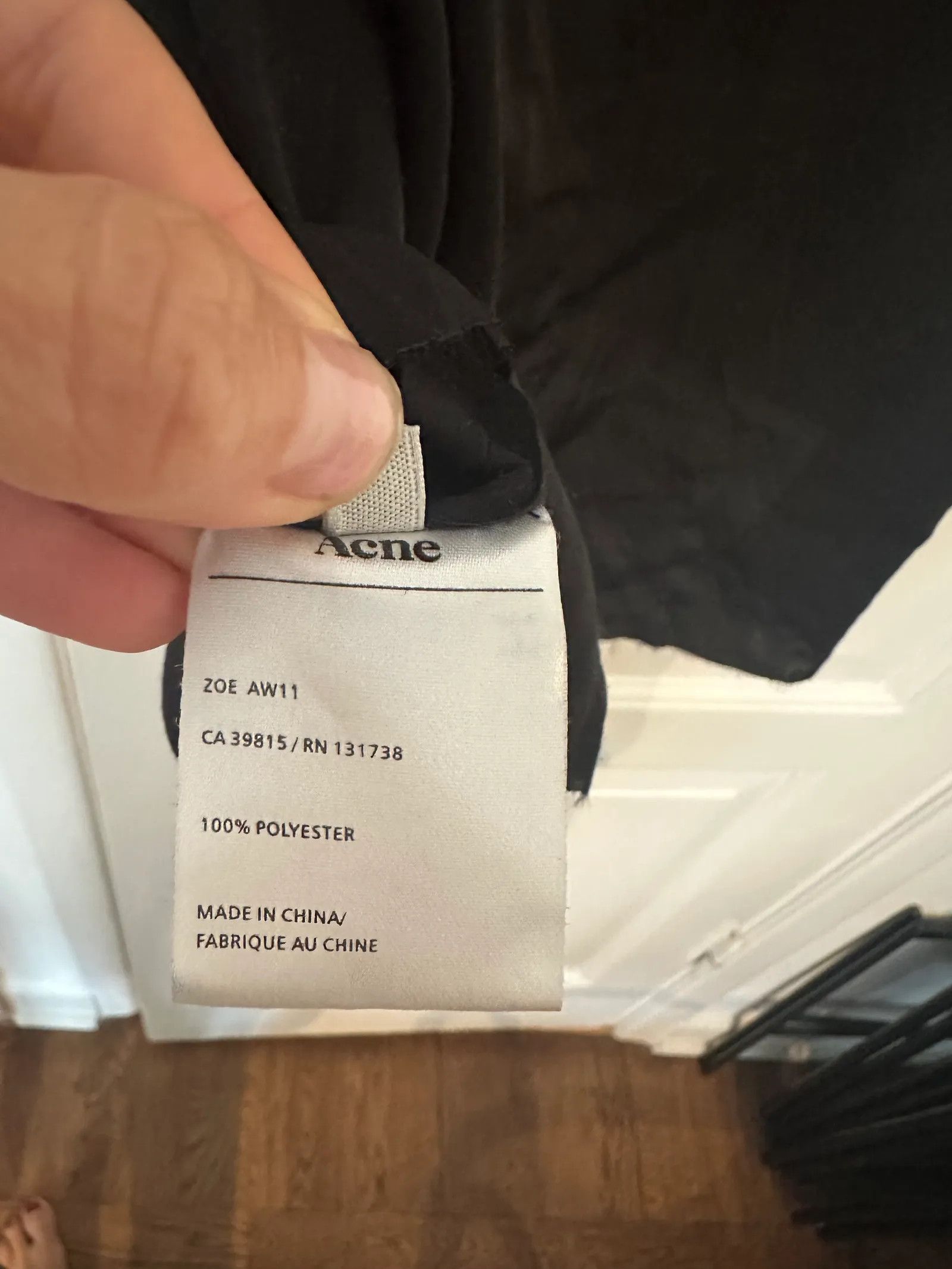 Acne Studios Acne Studios Zoe Dress Size XS / US 0-2 / IT 36-38 - 2 Thumbnail