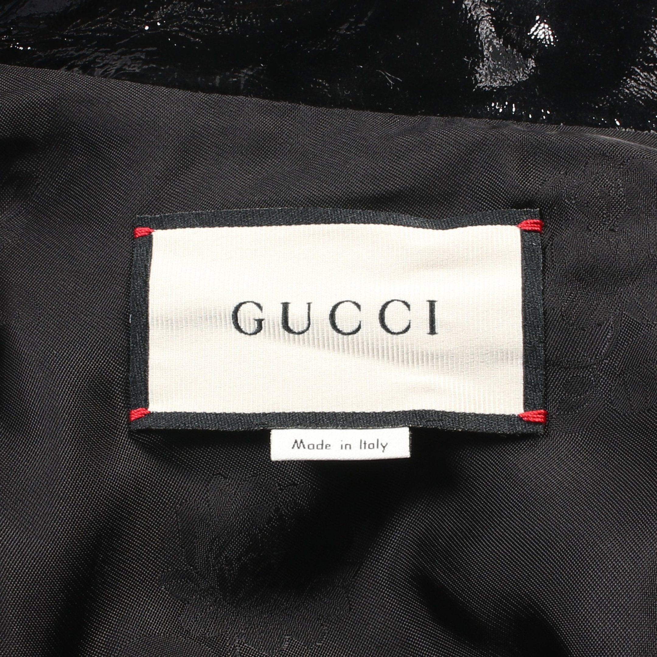 Gucci Gucci Jacket Cotton Black Collar Switching Size ONE SIZE - 3 Thumbnail