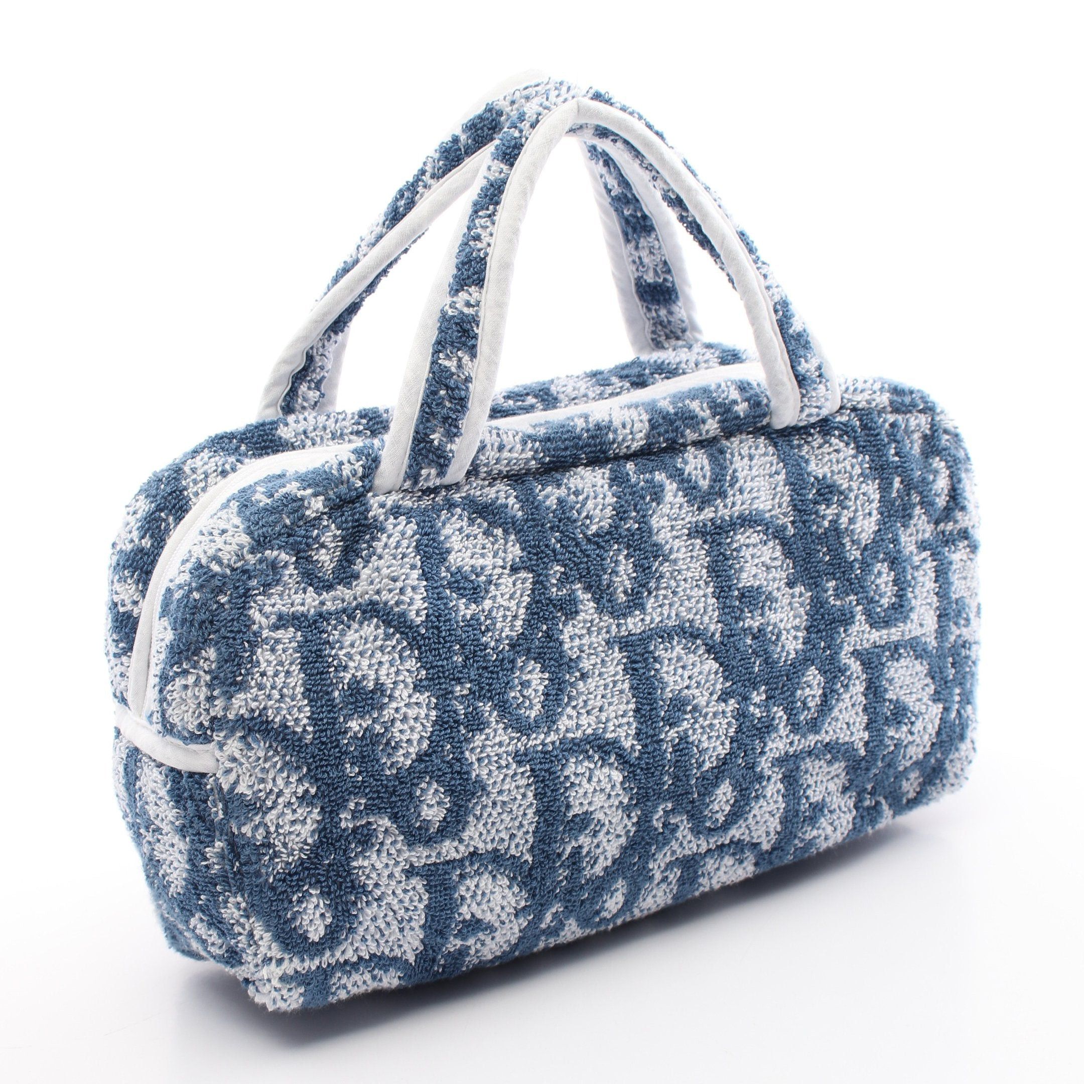Dior Dior Trotter Handbag Pile Blue White Size ONE SIZE - 2 Thumbnail