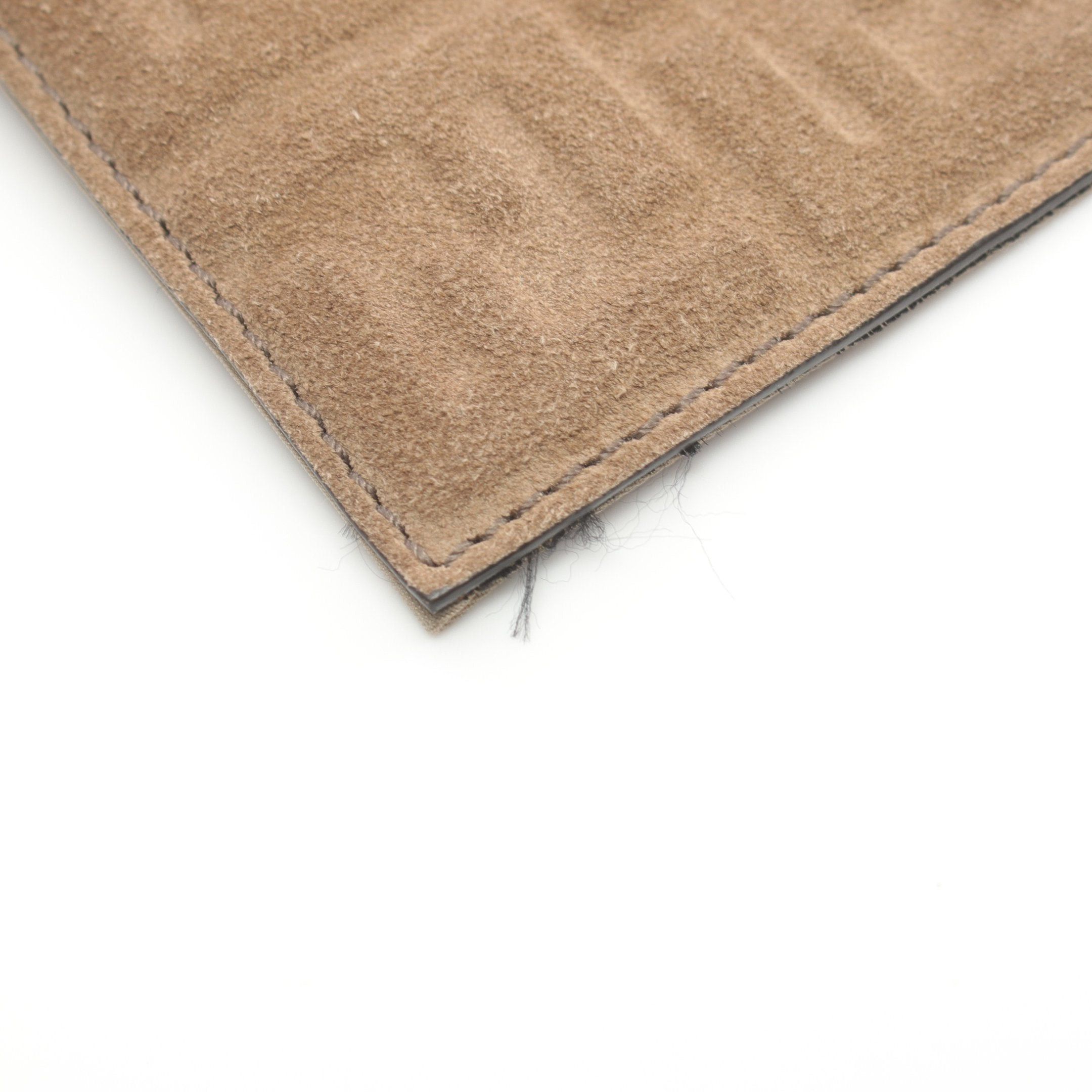 Fendi Fendi Ff Logo Backpack Rucksack Suede Nylon Leather Beige Size ONE SIZE - 6 Thumbnail