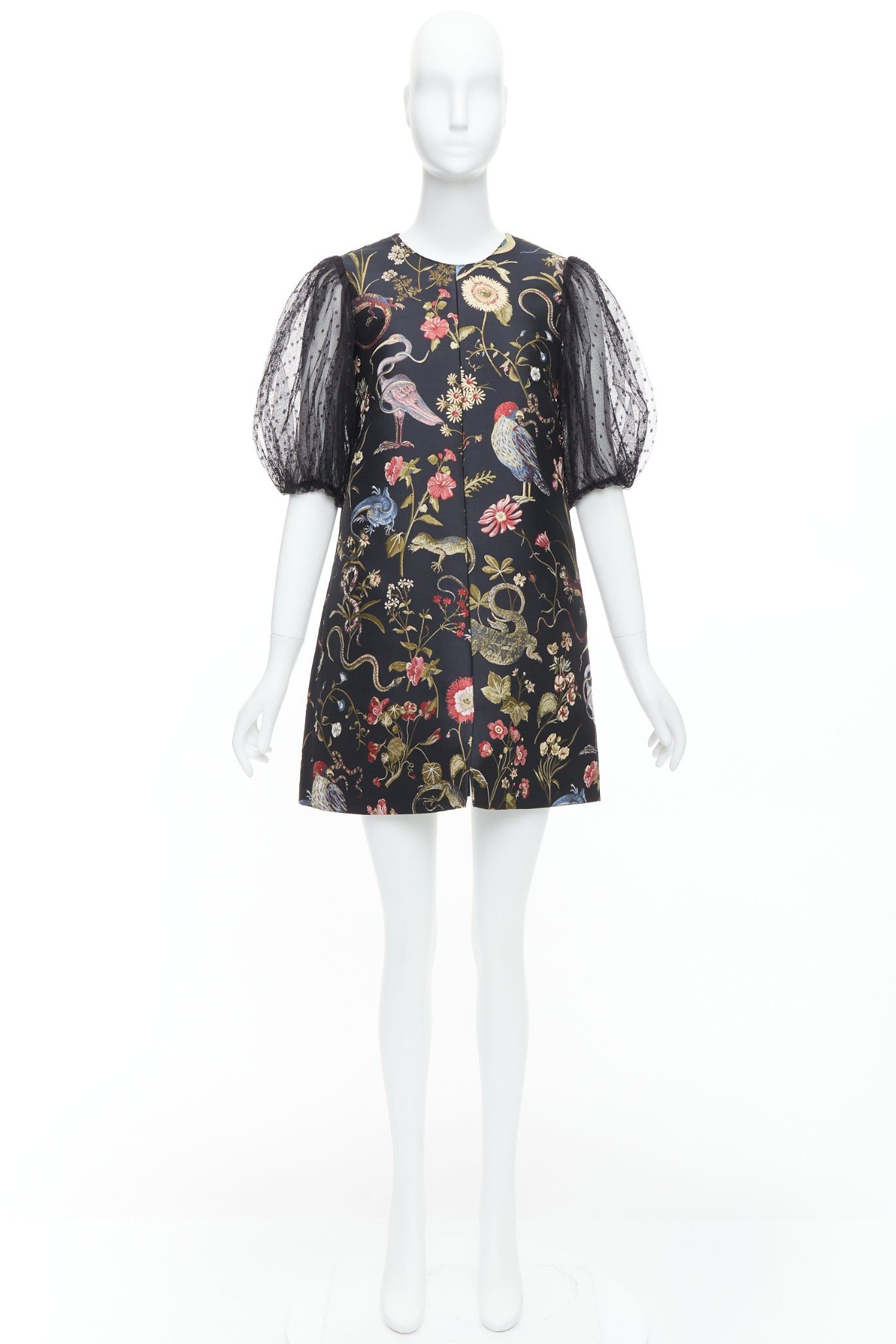 Red valentino bird dress sales