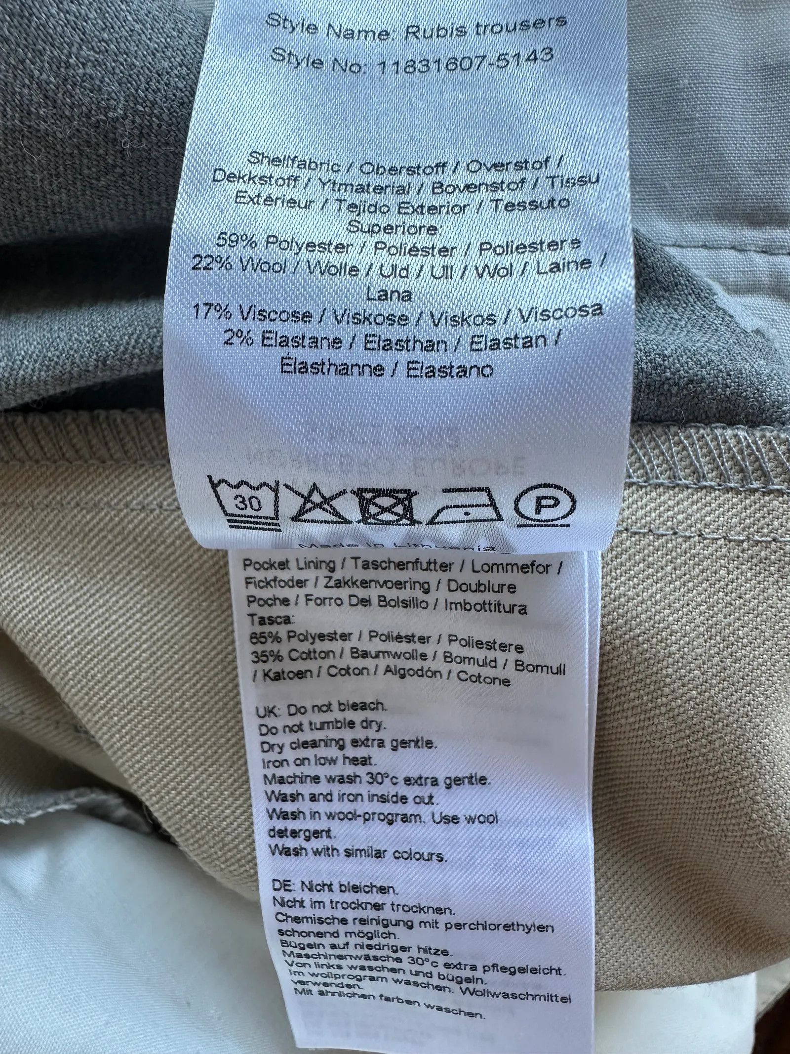 Wood Wood Wood Wood Wood Wood Rubis cigarrett pants Pants Size 27" / US 4 / IT 40 - 3 Thumbnail