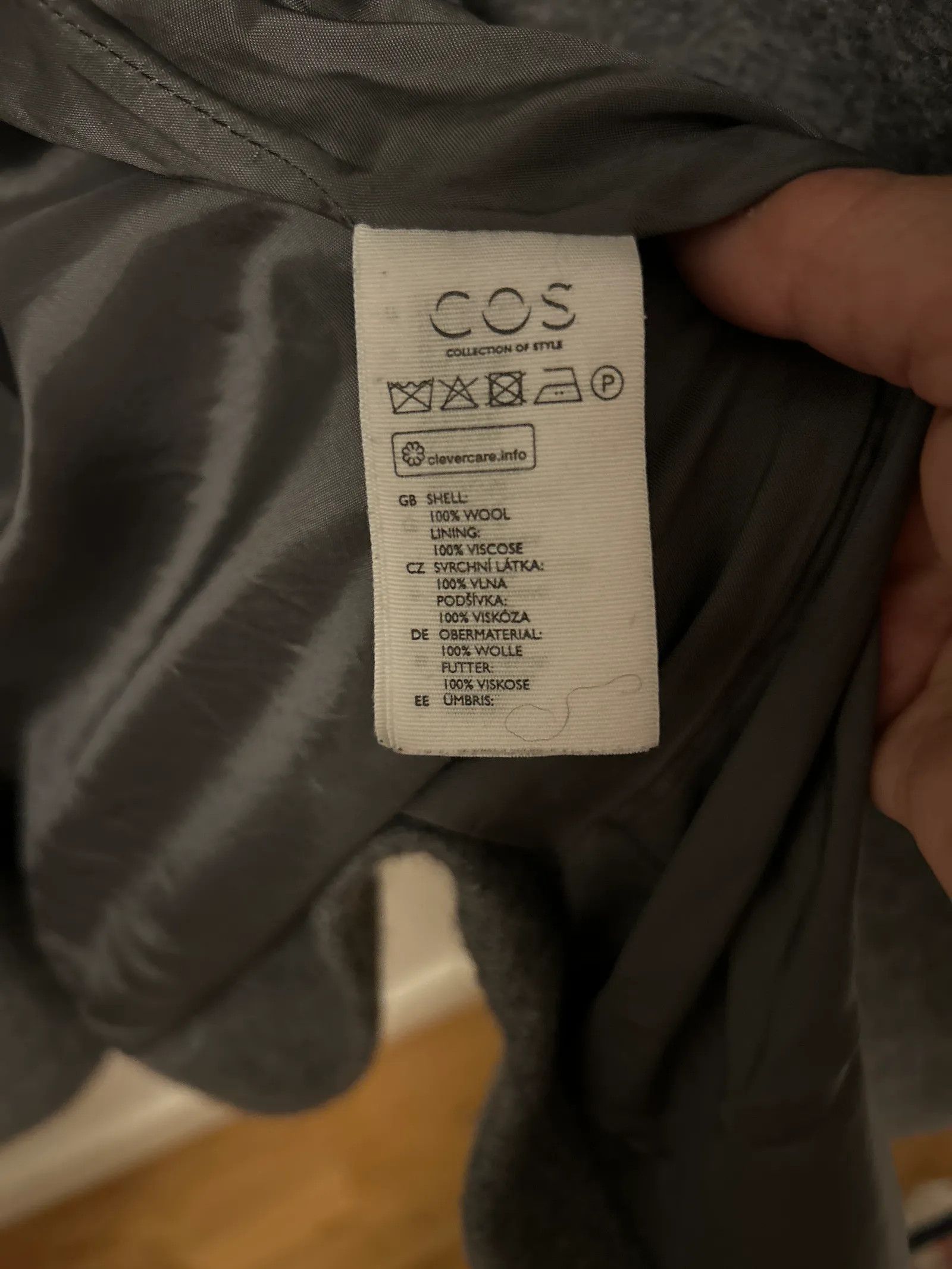 Cos Cos Coat Size L / US 10 / IT 46 - 3 Thumbnail