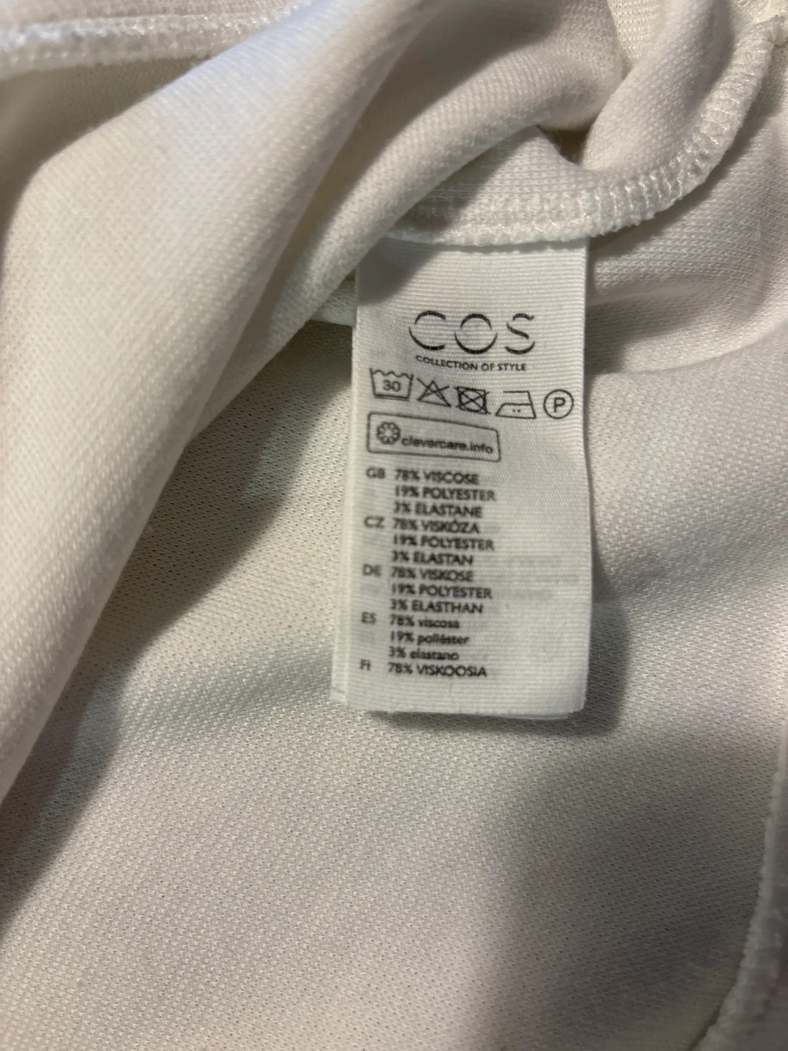Cos Cos Short Sleeve T-shirt Size S / US 4 / IT 40 - 3 Thumbnail