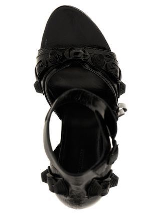 Balenciaga Balenciaga Cagole Sandals 110mm in Patent Leather Size US 10 / IT 40 - 3 Thumbnail