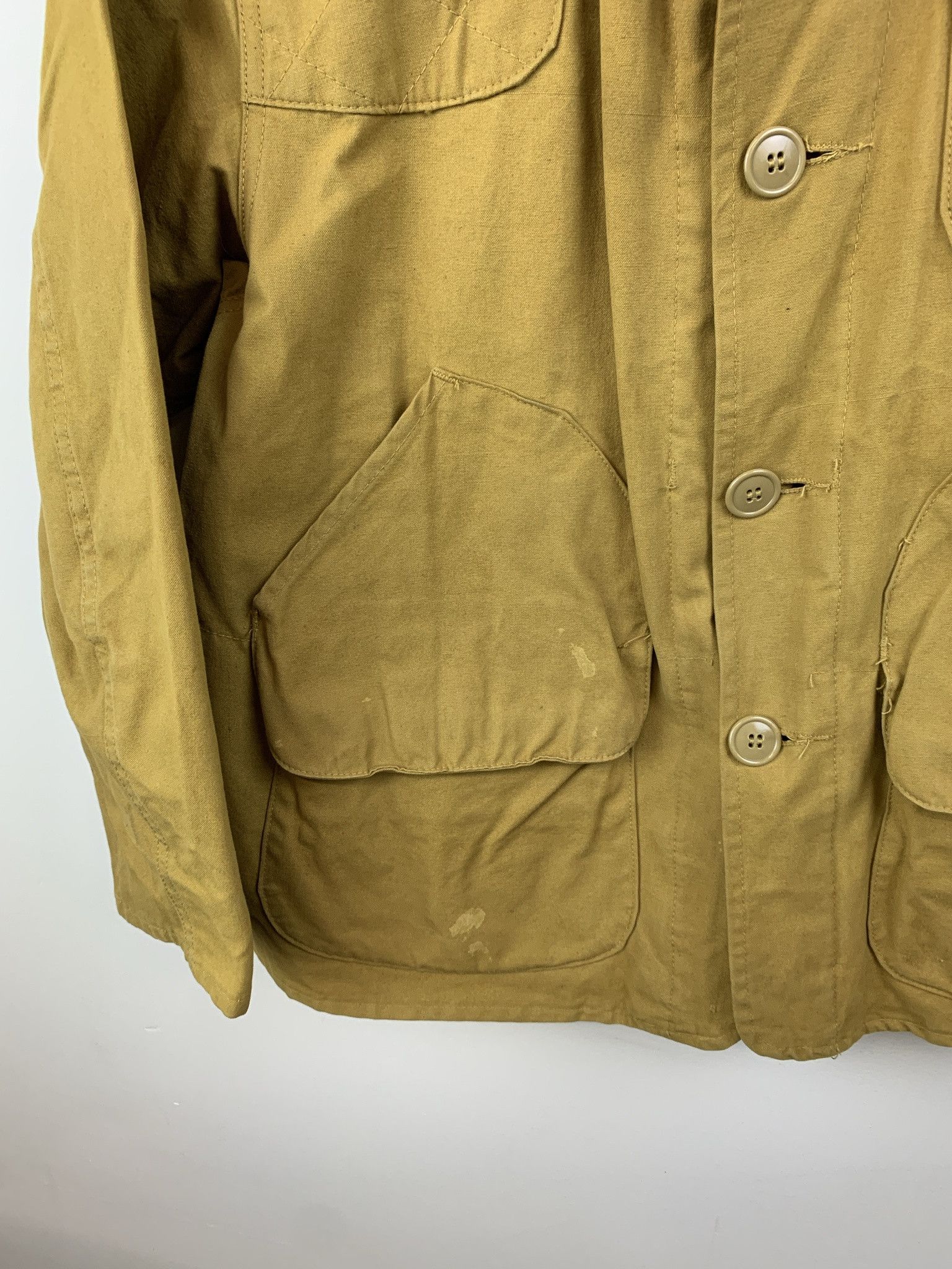 Vintage Vintage Flannel 1990s Red Head Tan Canvas Flannel Lined Jacket Size L Size US L / EU 52-54 / 3 - 3 Thumbnail