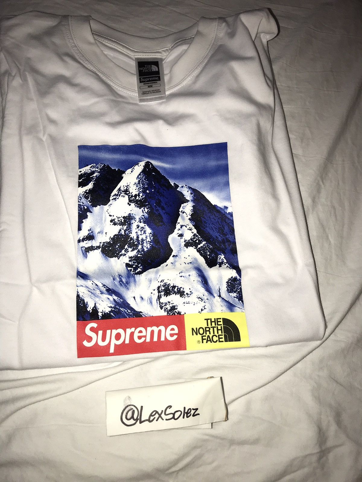 Supreme The North Face Supreme The North Face Mountain Tee White Grailed