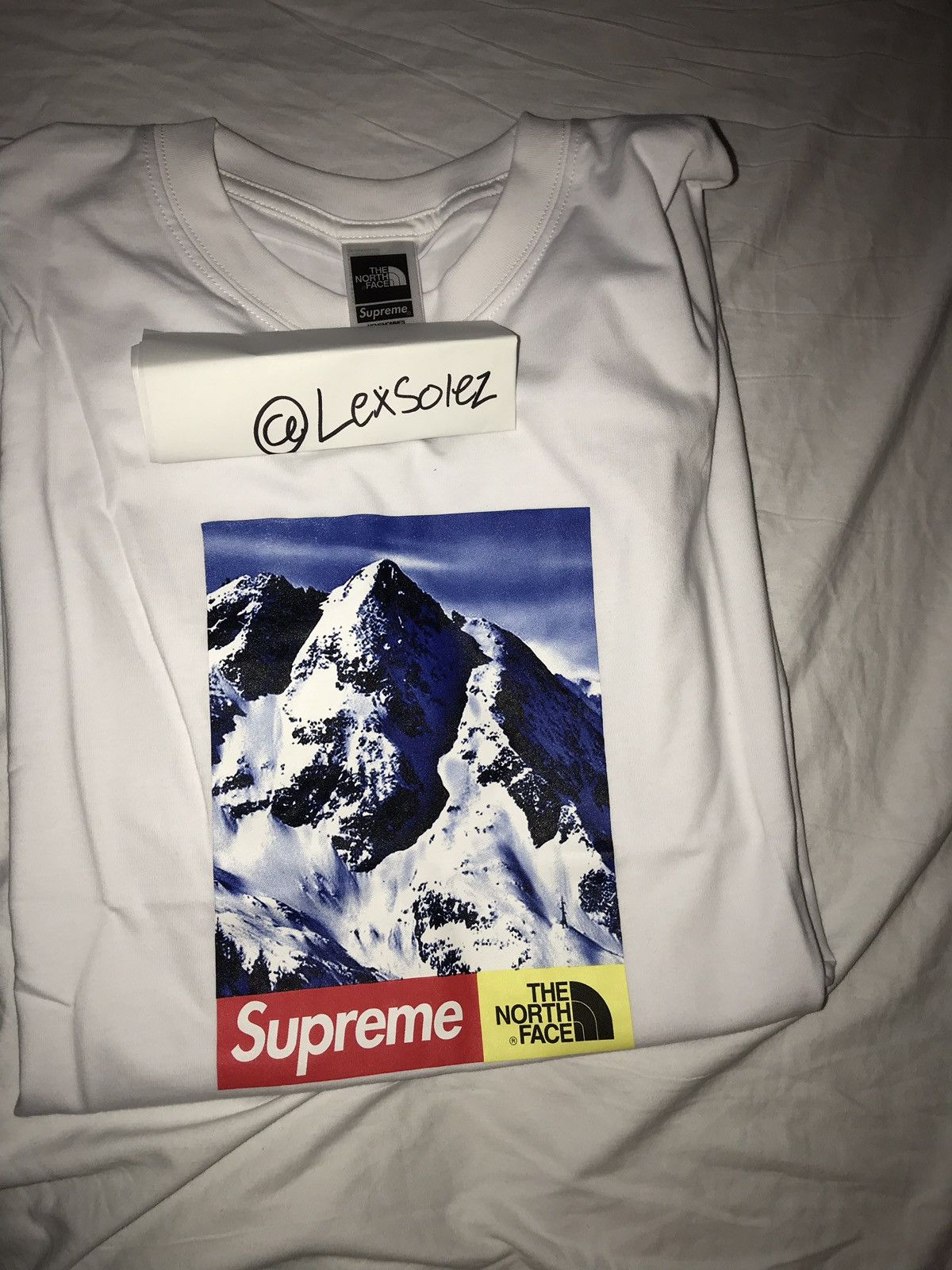 Supreme × The North Face Supreme The North Face Mountain Tee White | Grailed