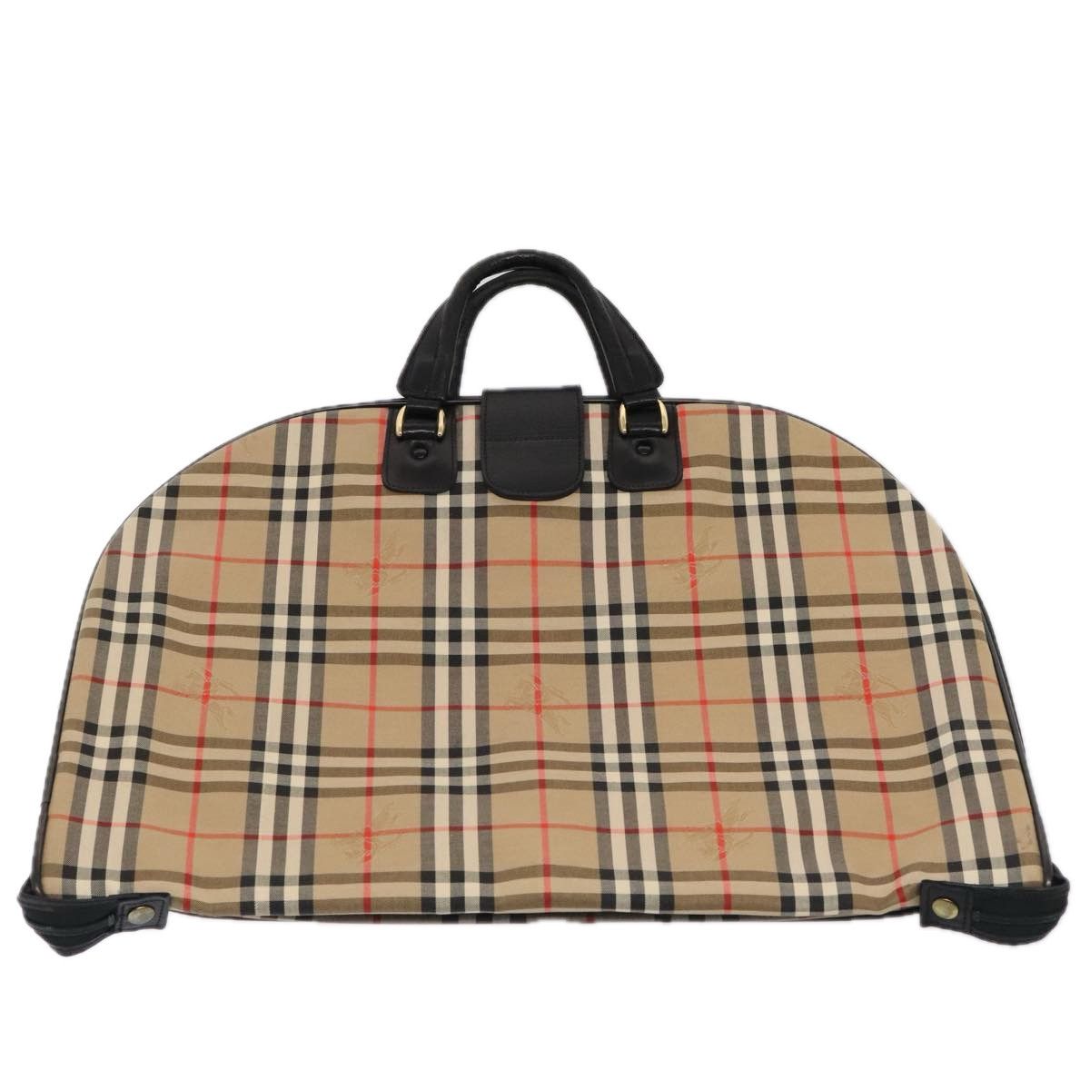 Burberry Nova Check Beige Canvas Handbag (Pre-Owned) Size ONE SIZE - 2 Thumbnail