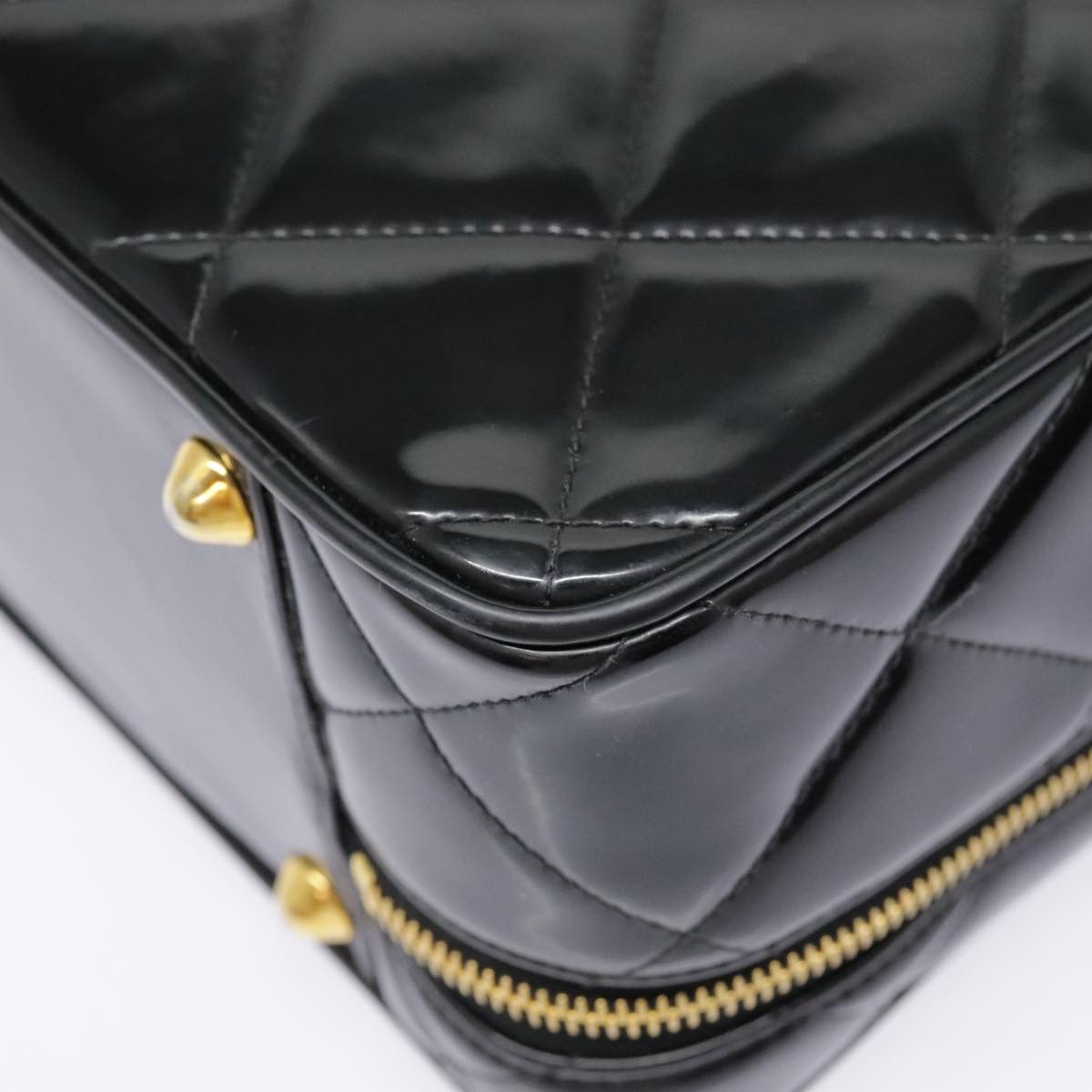 Chanel Black Patent Leather Handbag (Pre-Owned) Size ONE SIZE - 20 Thumbnail