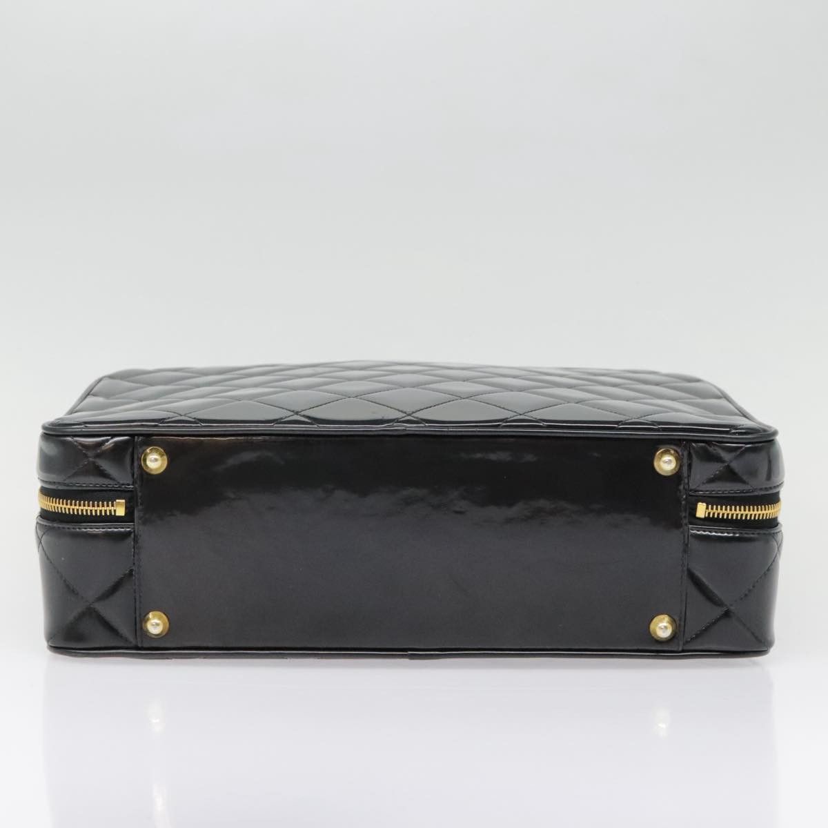 Chanel Black Patent Leather Handbag (Pre-Owned) Size ONE SIZE - 5 Thumbnail