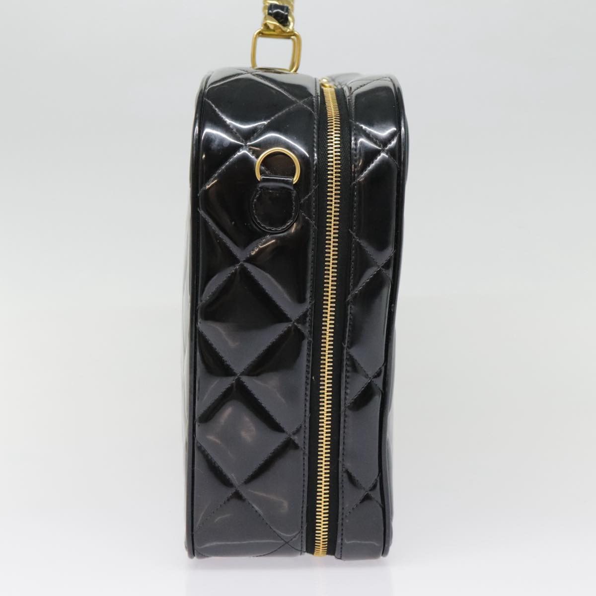 Chanel Black Patent Leather Handbag (Pre-Owned) Size ONE SIZE - 15 Thumbnail