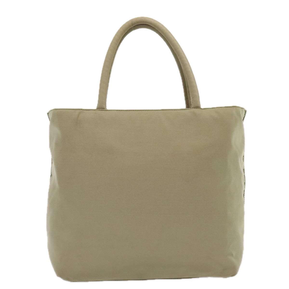 Prada Tessuto Beige Synthetic Handbag (Pre-Owned) Size ONE SIZE - 2 Thumbnail