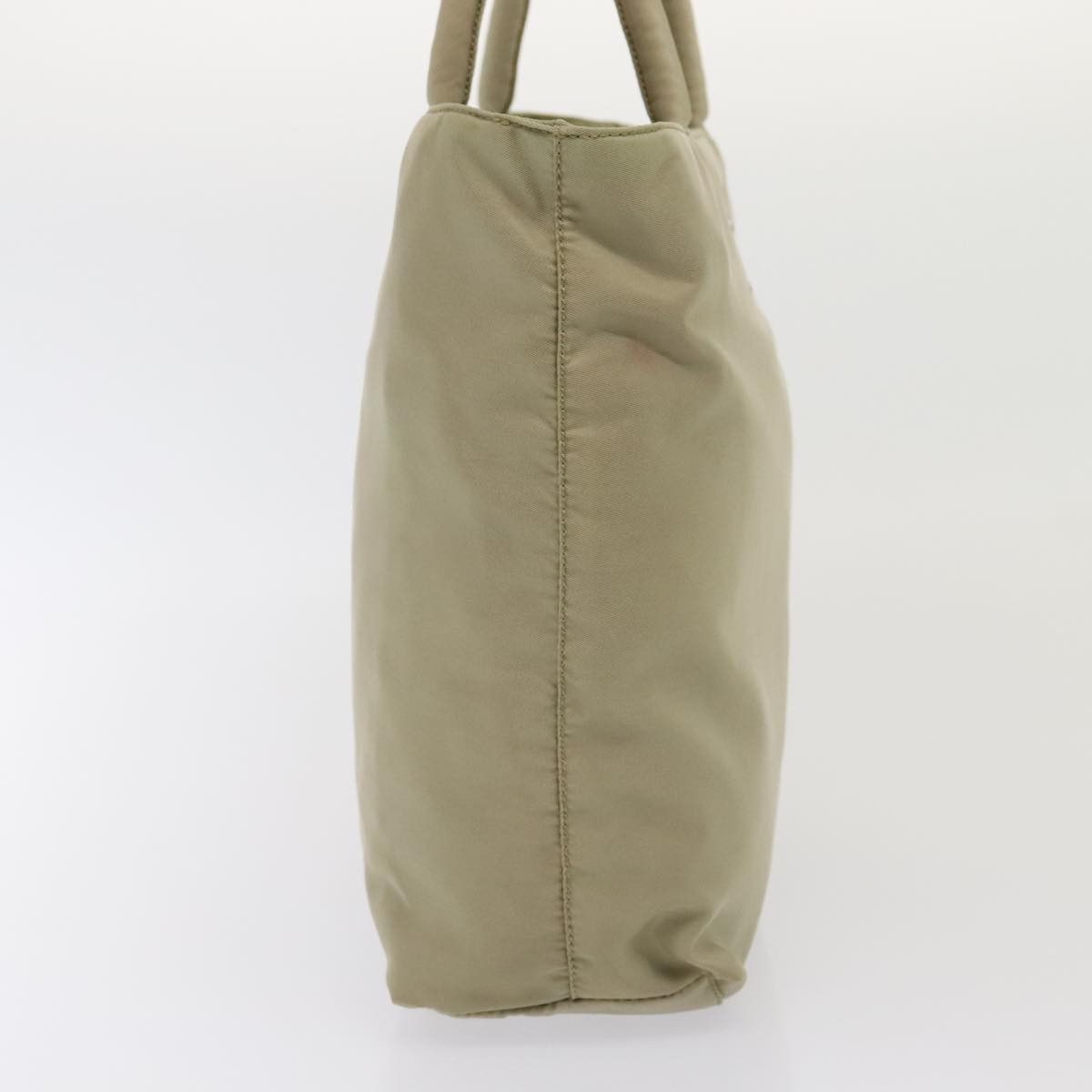 Prada Tessuto Beige Synthetic Handbag (Pre-Owned) Size ONE SIZE - 4 Thumbnail
