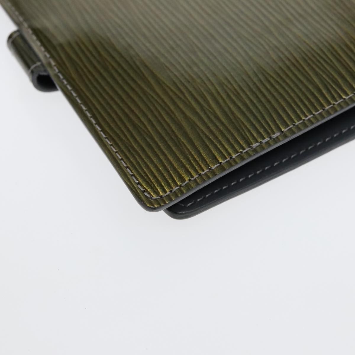 Louis Vuitton Agenda Cover Green Leather Wallet (Pre-Owned) Size ONE SIZE - 14 Thumbnail
