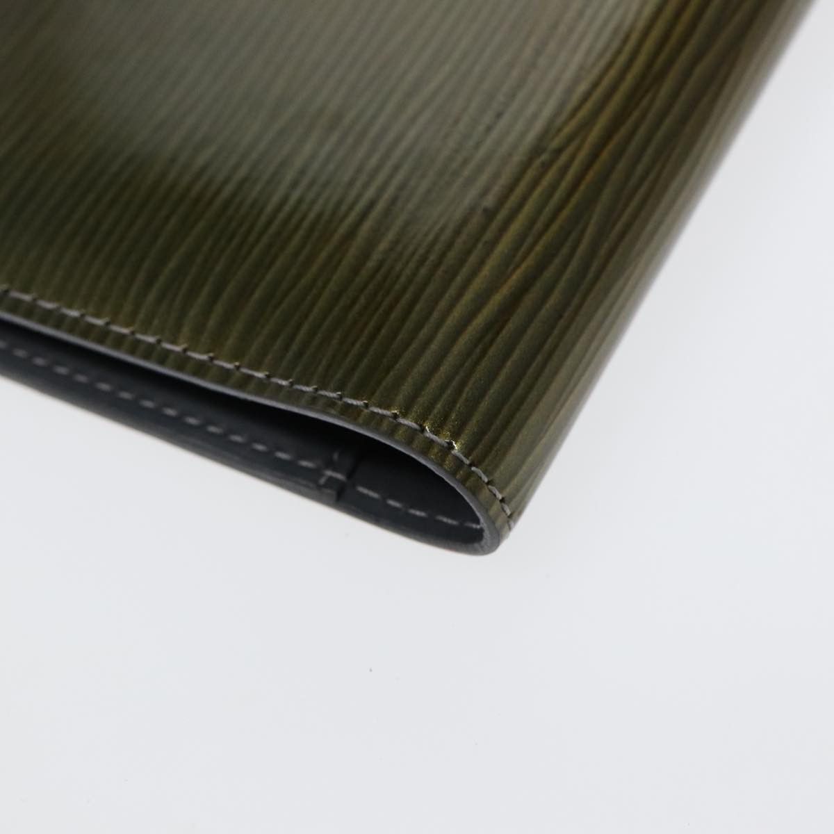 Louis Vuitton Agenda Cover Green Leather Wallet (Pre-Owned) Size ONE SIZE - 13 Thumbnail