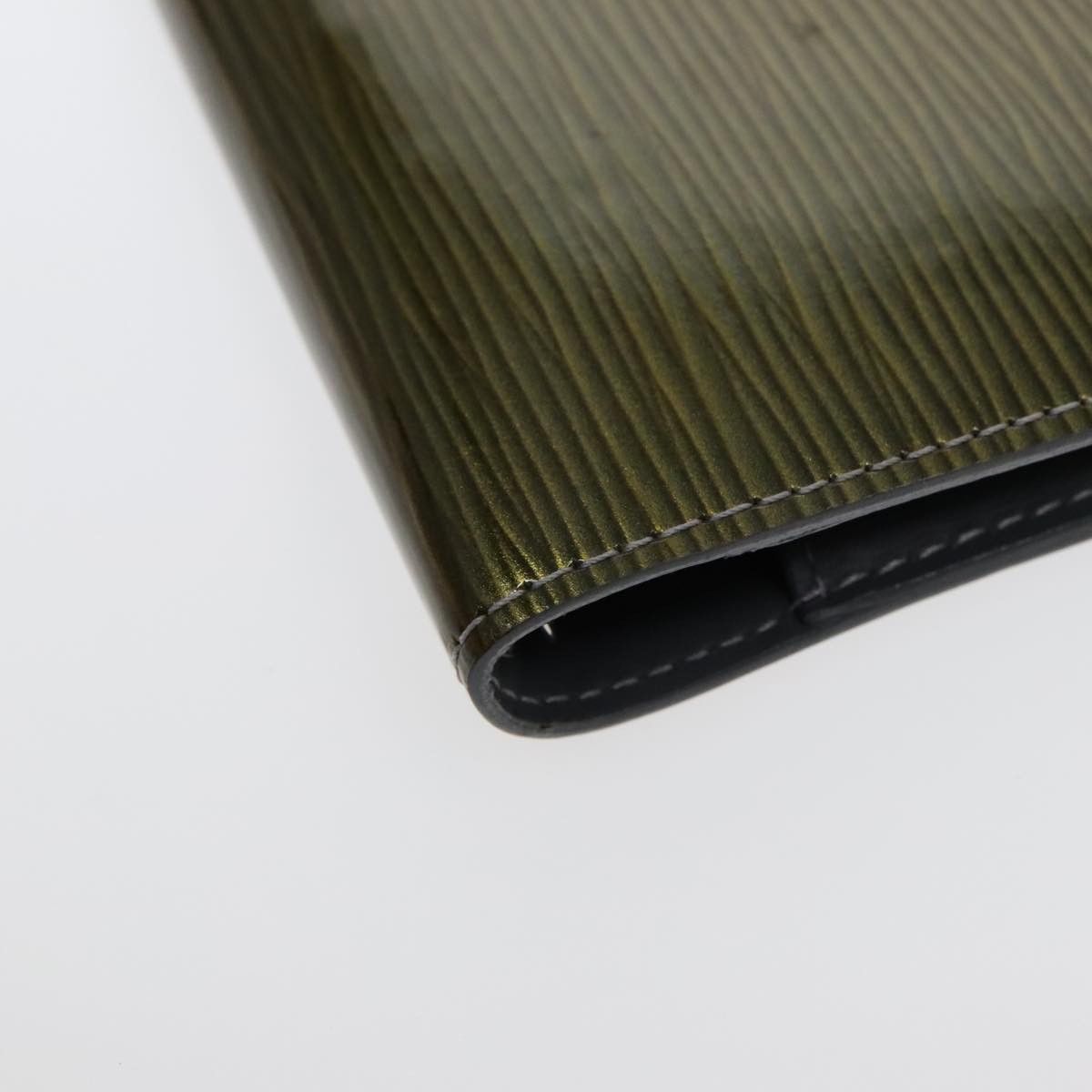 Louis Vuitton Agenda Cover Green Leather Wallet (Pre-Owned) Size ONE SIZE - 12 Thumbnail