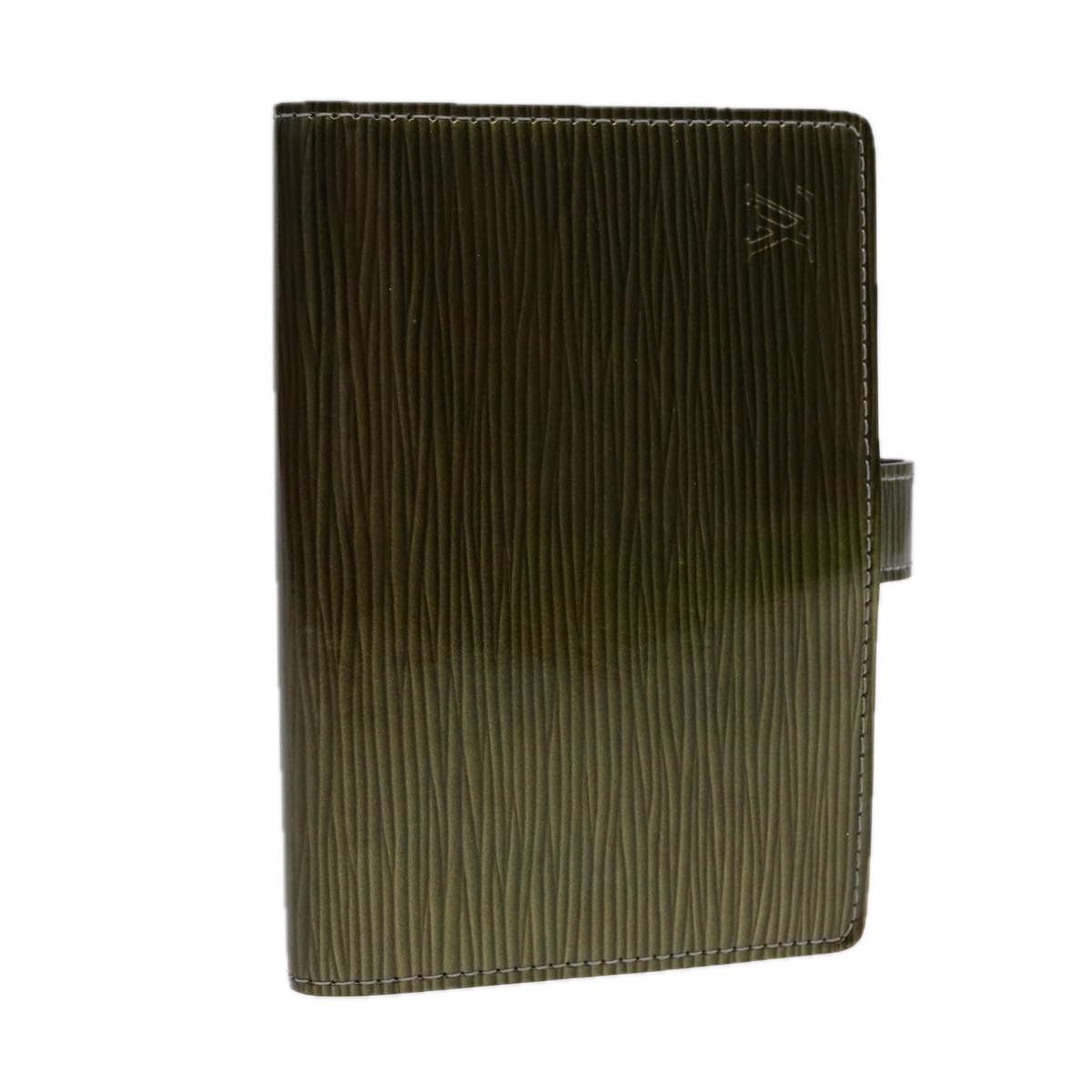 Louis Vuitton Agenda Cover Green Leather Wallet (Pre-Owned) Size ONE SIZE - 10 Thumbnail