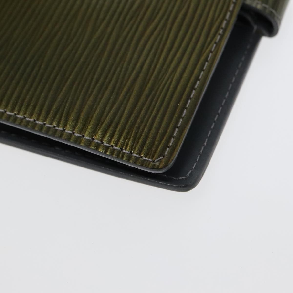 Louis Vuitton Agenda Cover Green Leather Wallet (Pre-Owned) Size ONE SIZE - 11 Thumbnail