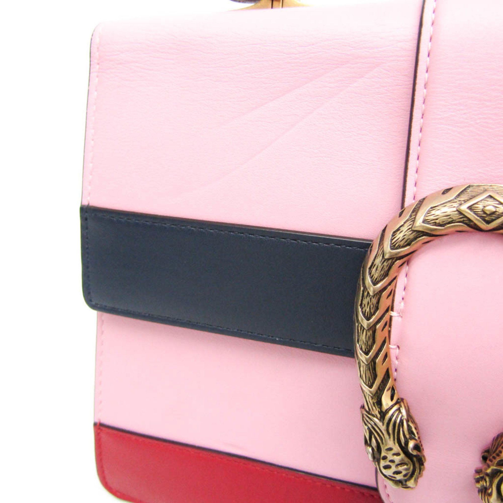 Gucci Dionysus Bamboo Multicolour Leather Shoulder Bag Size ONE SIZE - 7 Thumbnail