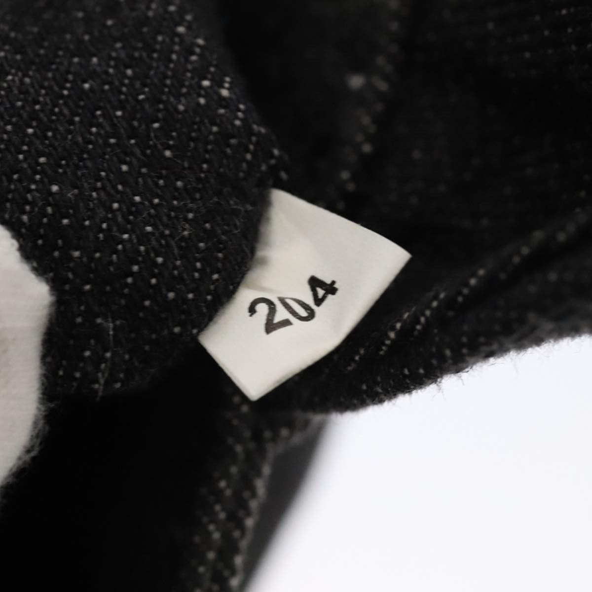 Prada Canapa Black Denim - Jeans Tote Bag (Pre-Owned) Size ONE SIZE - 12 Thumbnail